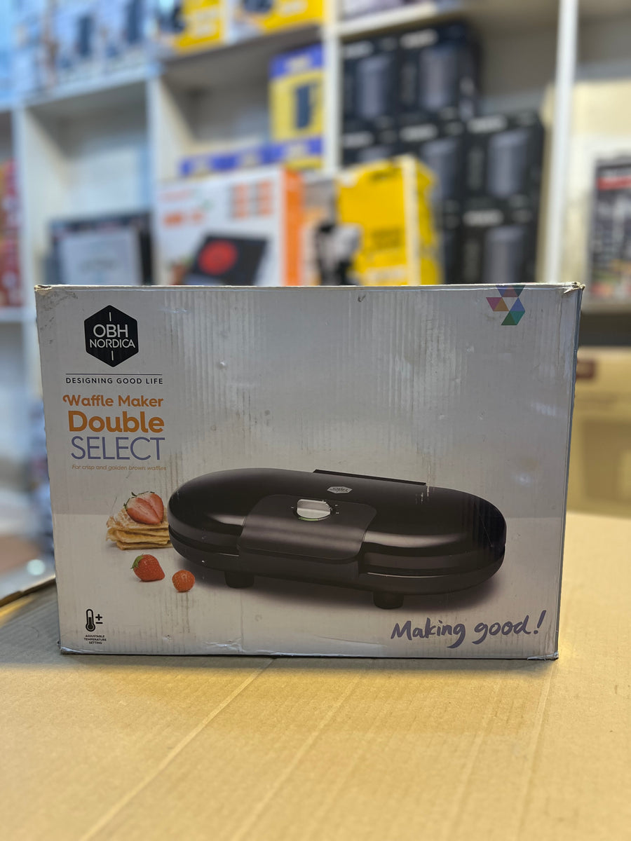 Obh Nordica Big Size Double Waffle Maker karkhanoimportedcollection