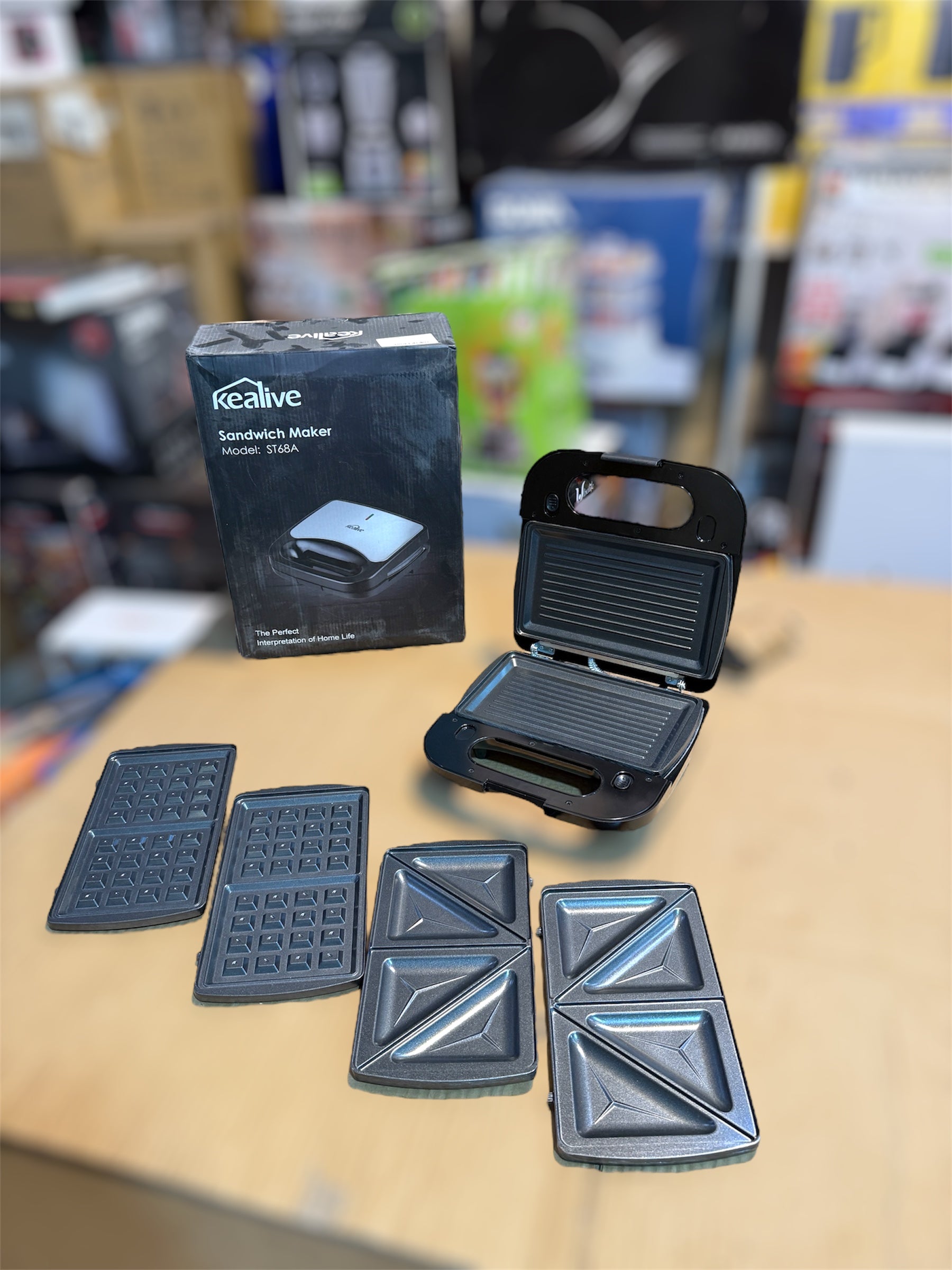 Kealive 3in1 Sandwich Maker & Grill Maker