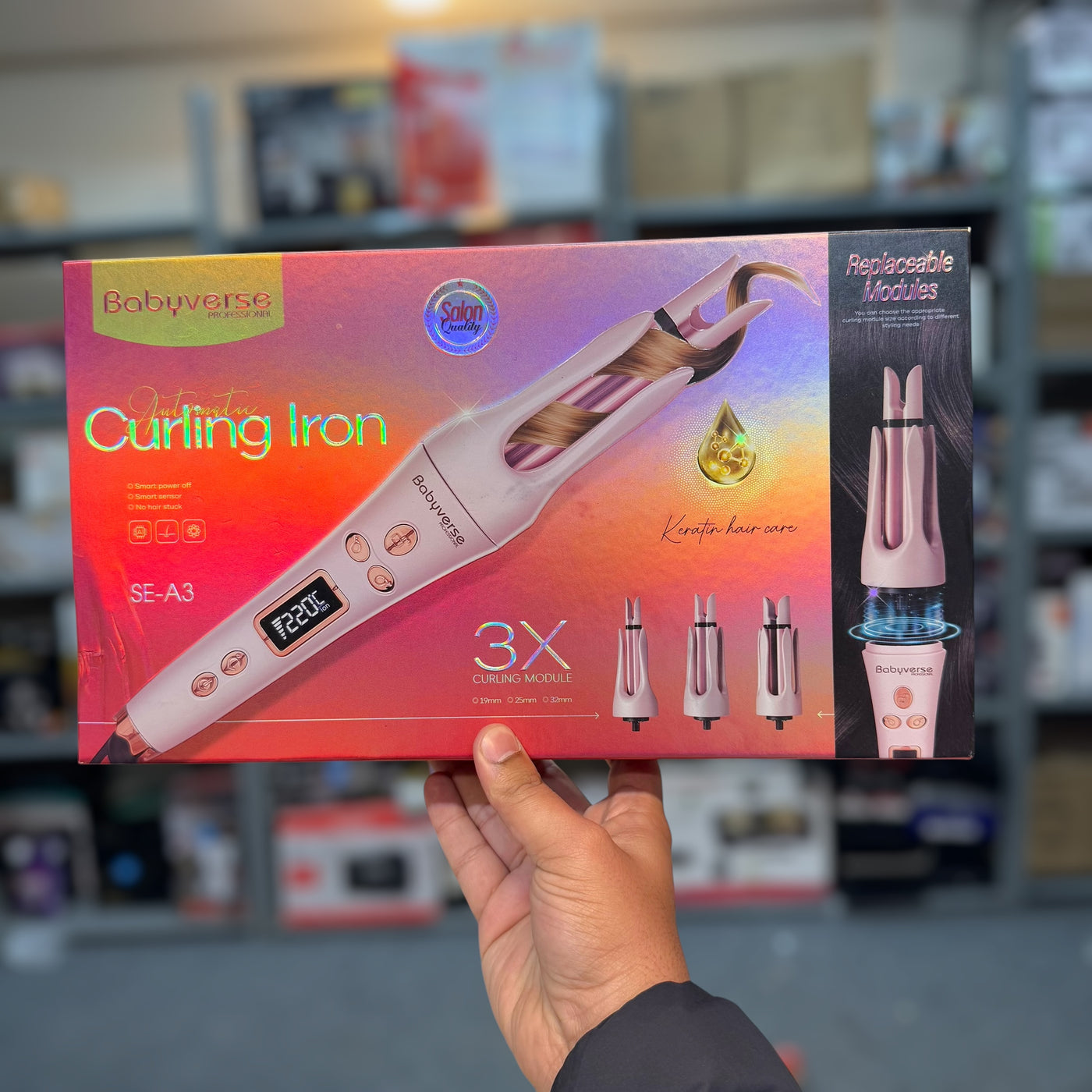 Lott Imported Babyverse 3-in-1 Curling Iron