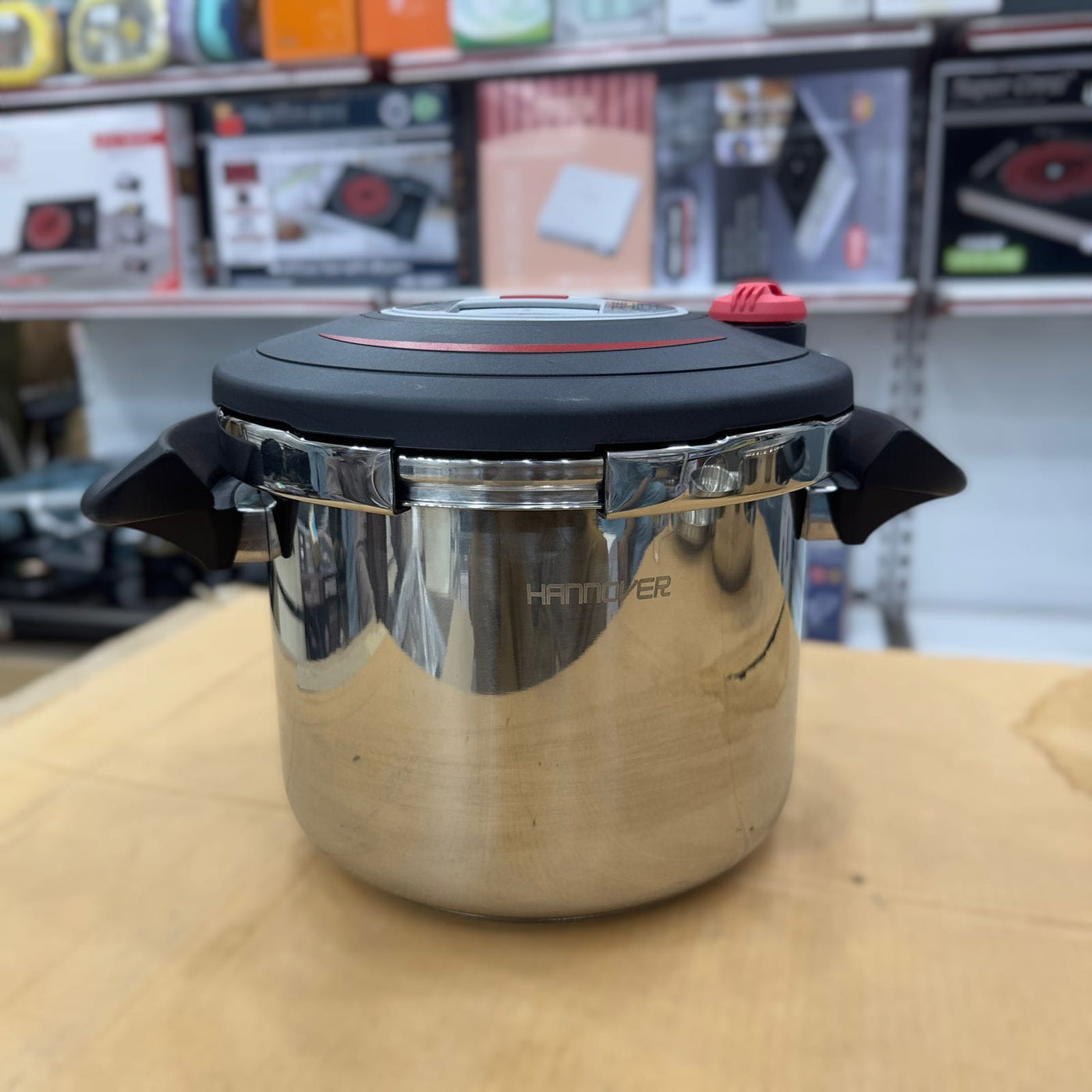 Hanover 5pcs Automatic Pressure Cooker Set 6 & 8 Litre