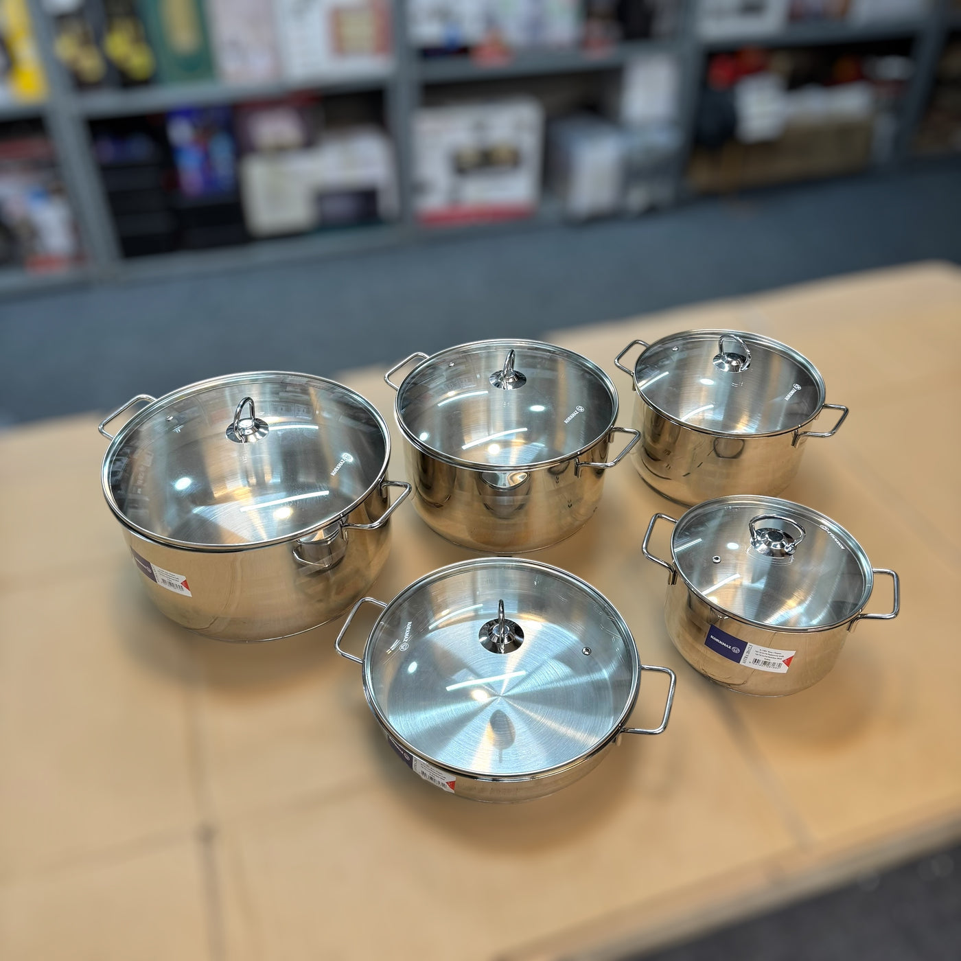 Turkey Korkmaz 5 Piece Cookware Set