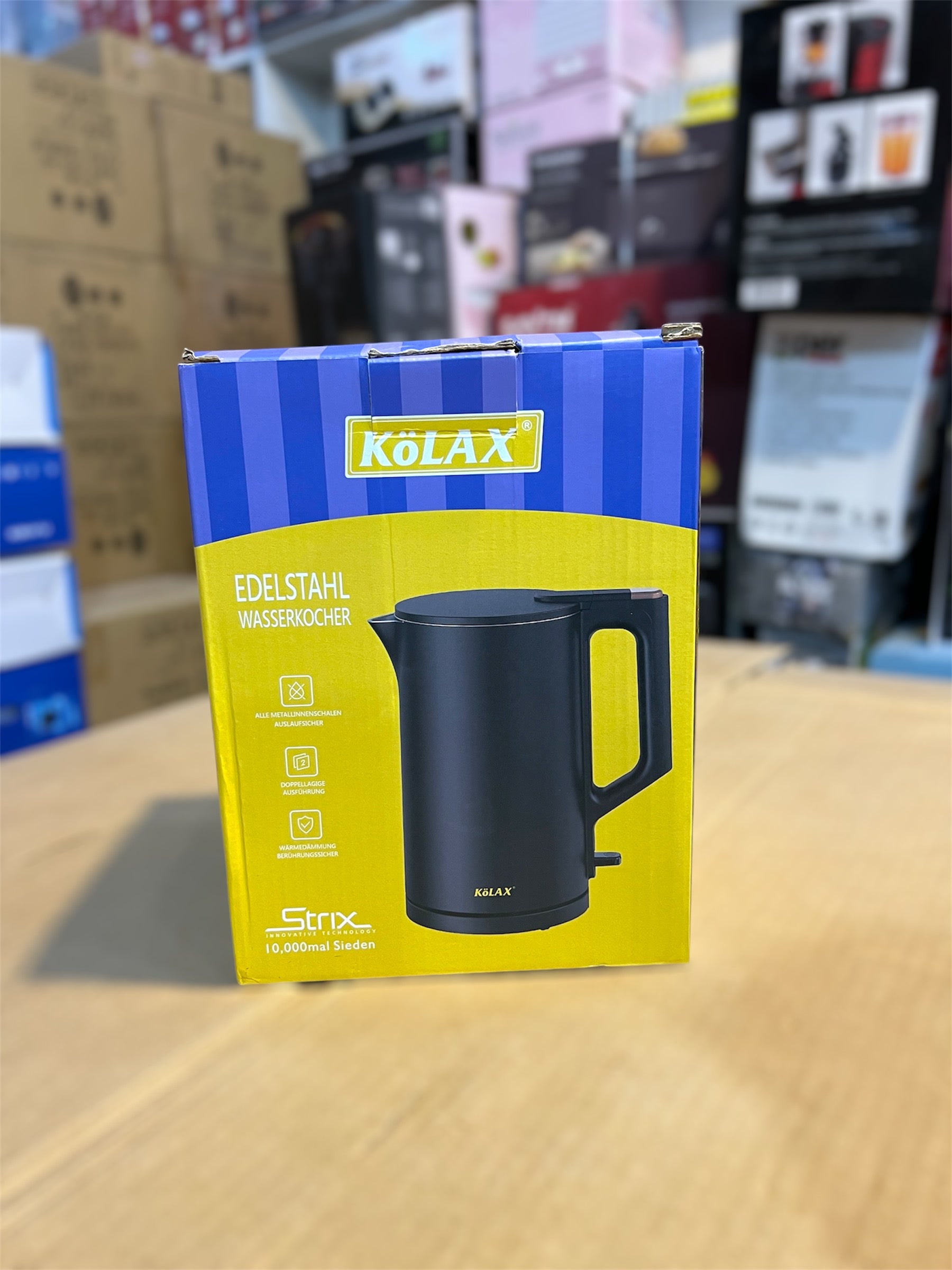 Kolax Stix Technology Electric Kettle 1.7L