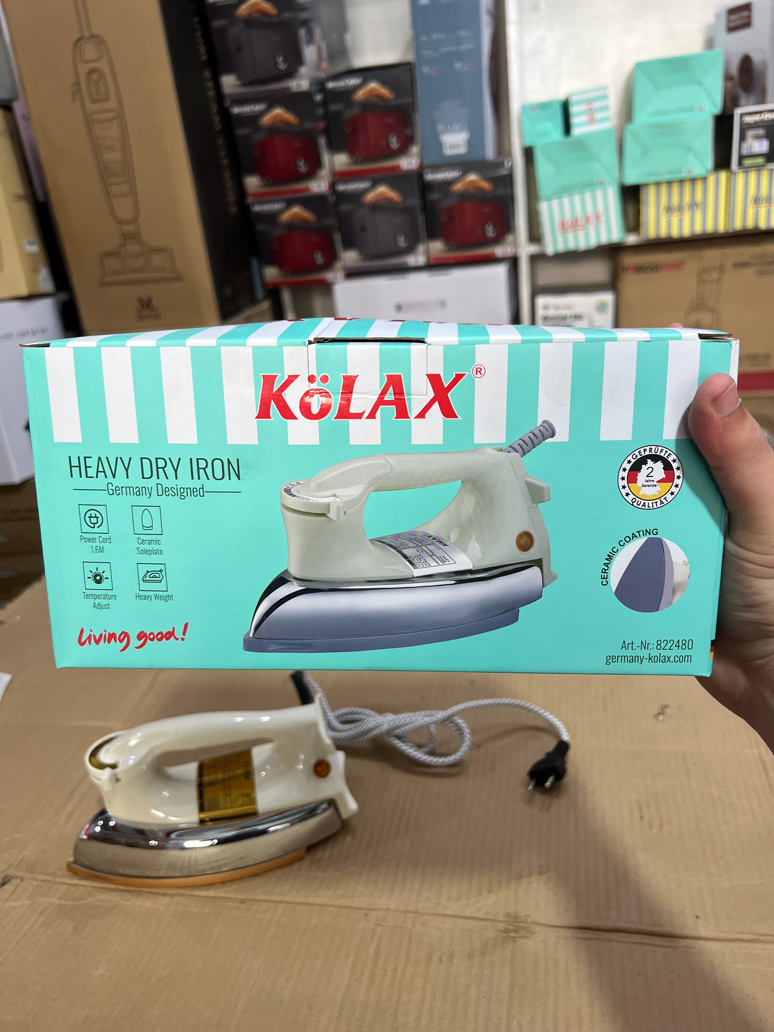 Kolax Germany Branded Heavy Dry Iron