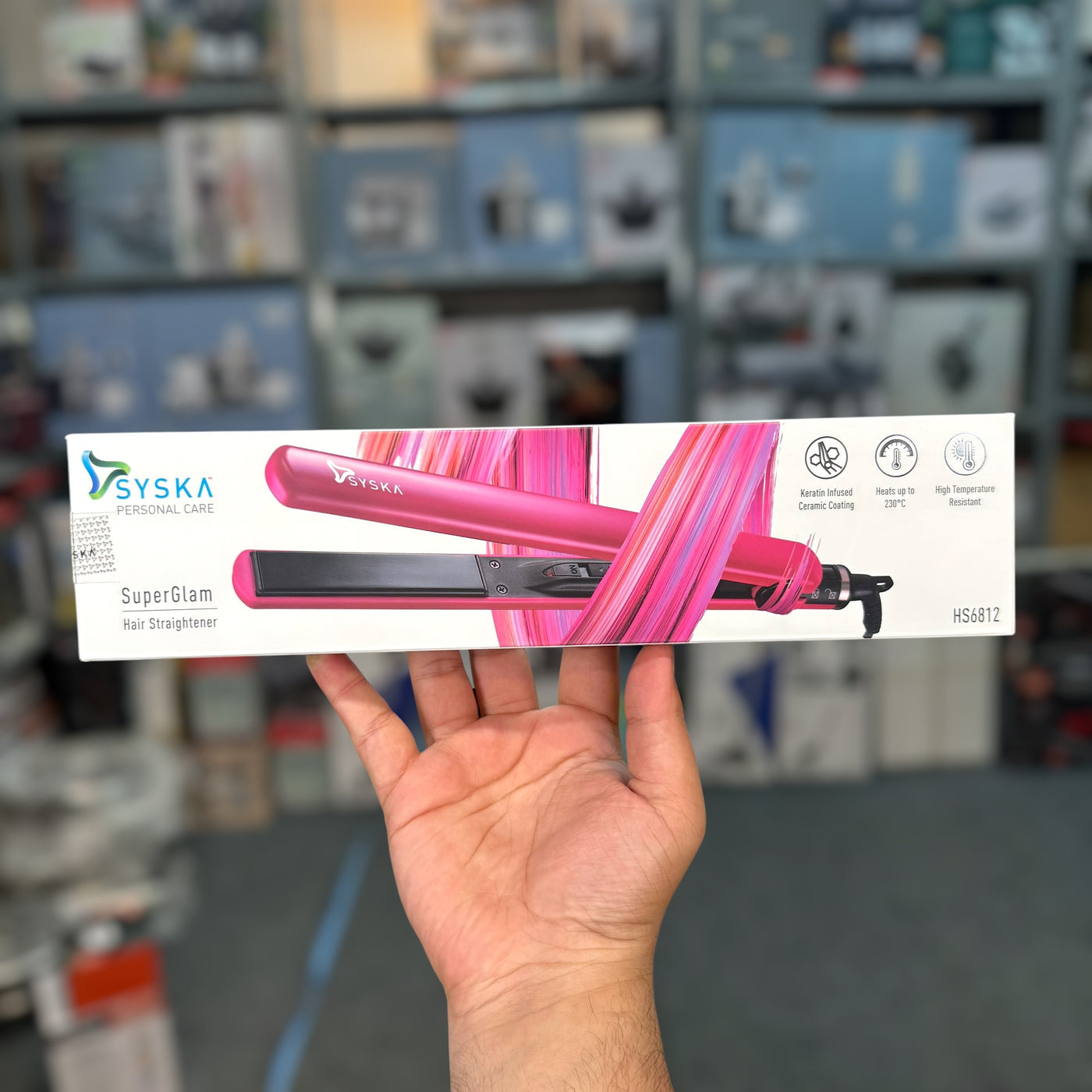 Imported Syska Hair Straightener