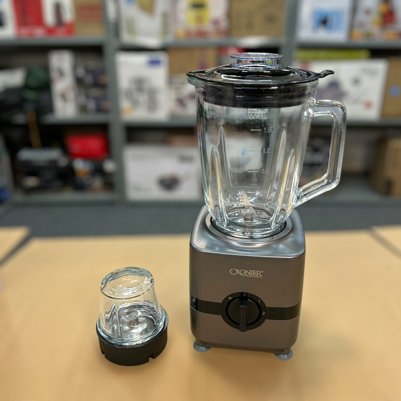 Imported Cronier 2in1 Glass Blender Set