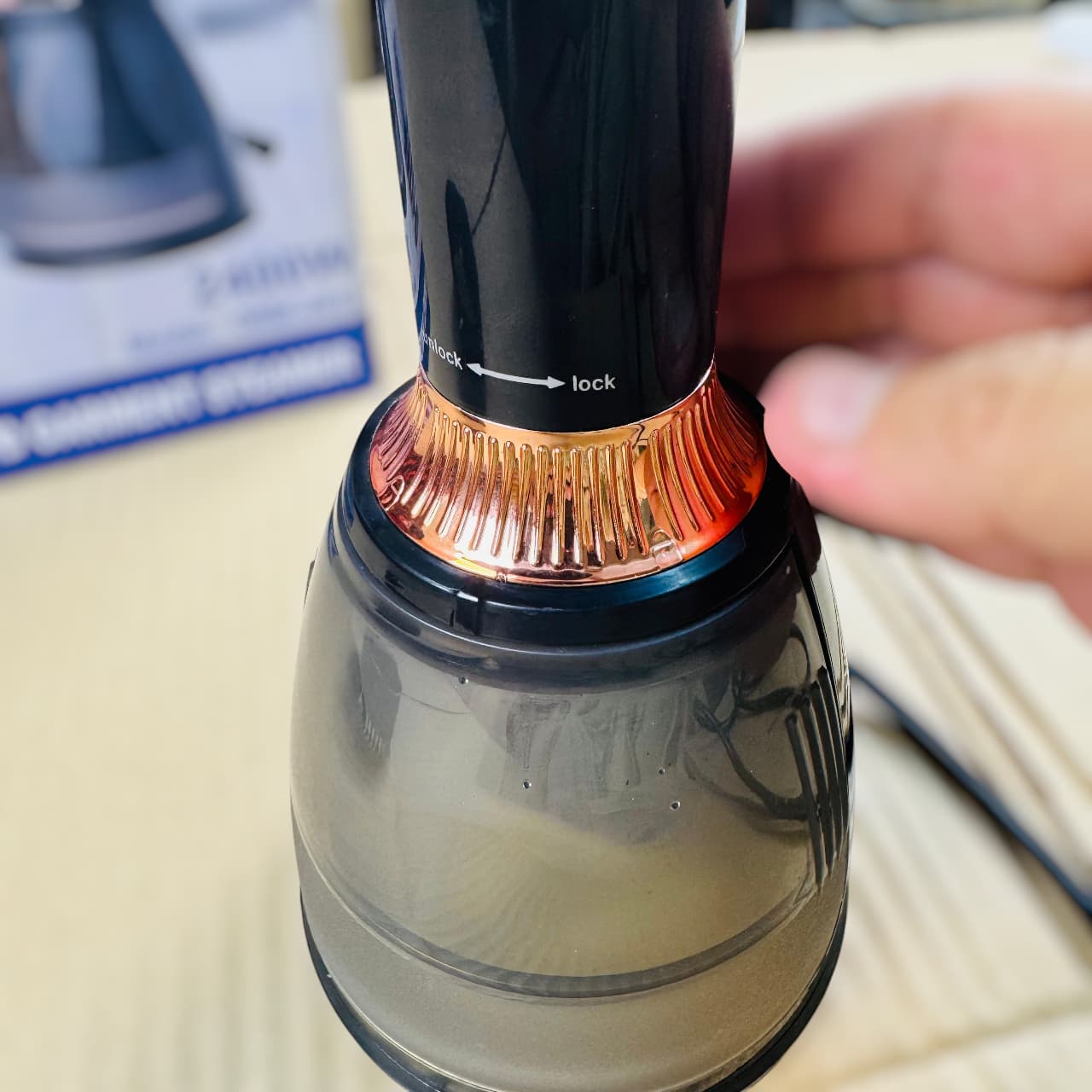 ORVICA hand held multi garment steamer