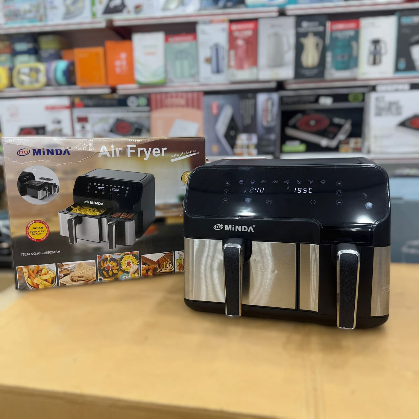 Minda Dual Basket 12L Digital Air Fryer