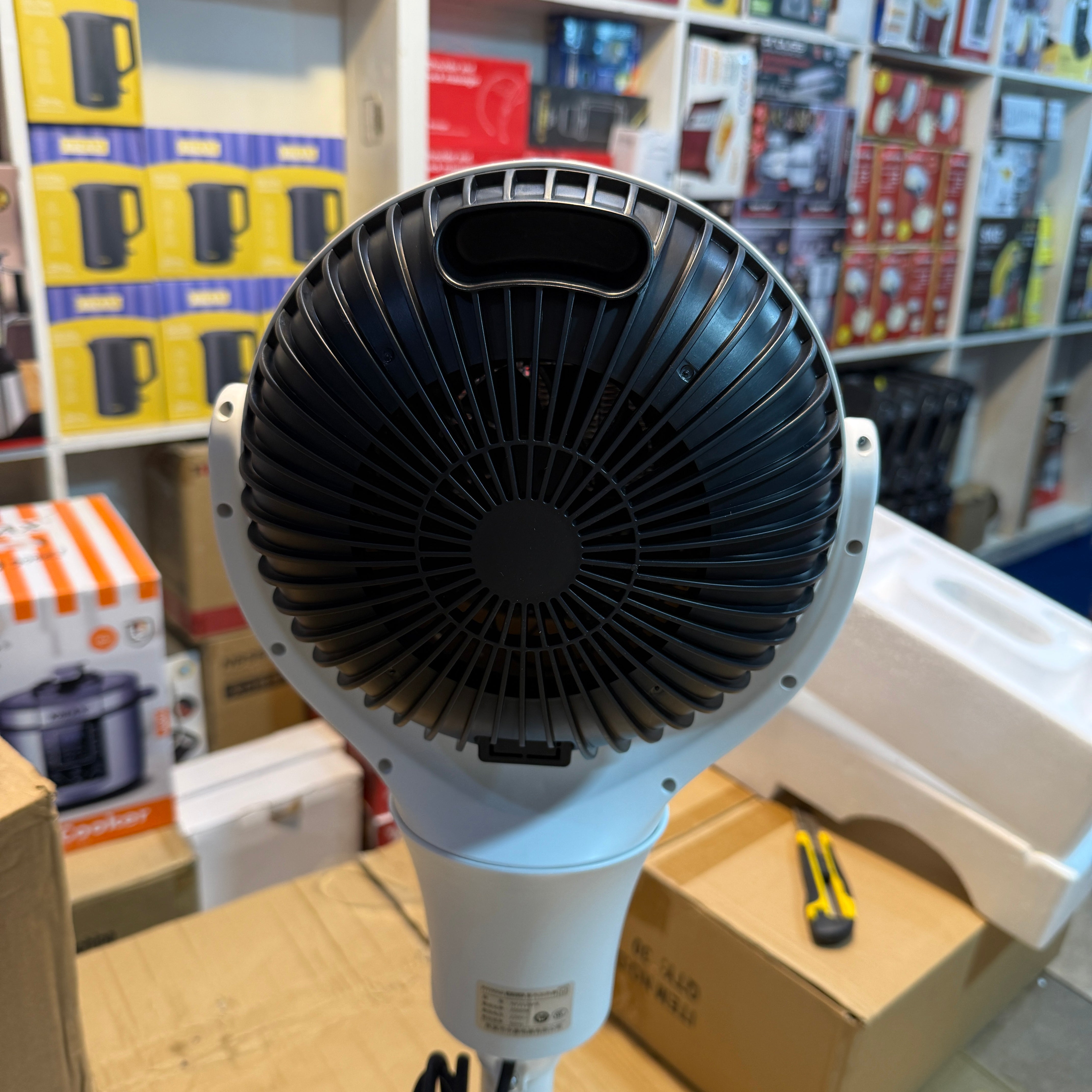 Lott Imported Digital Stand Fan Heater 30Inch