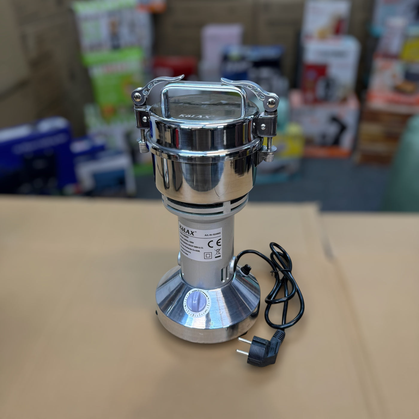 Kolax Stanless Steel Powder Grinder