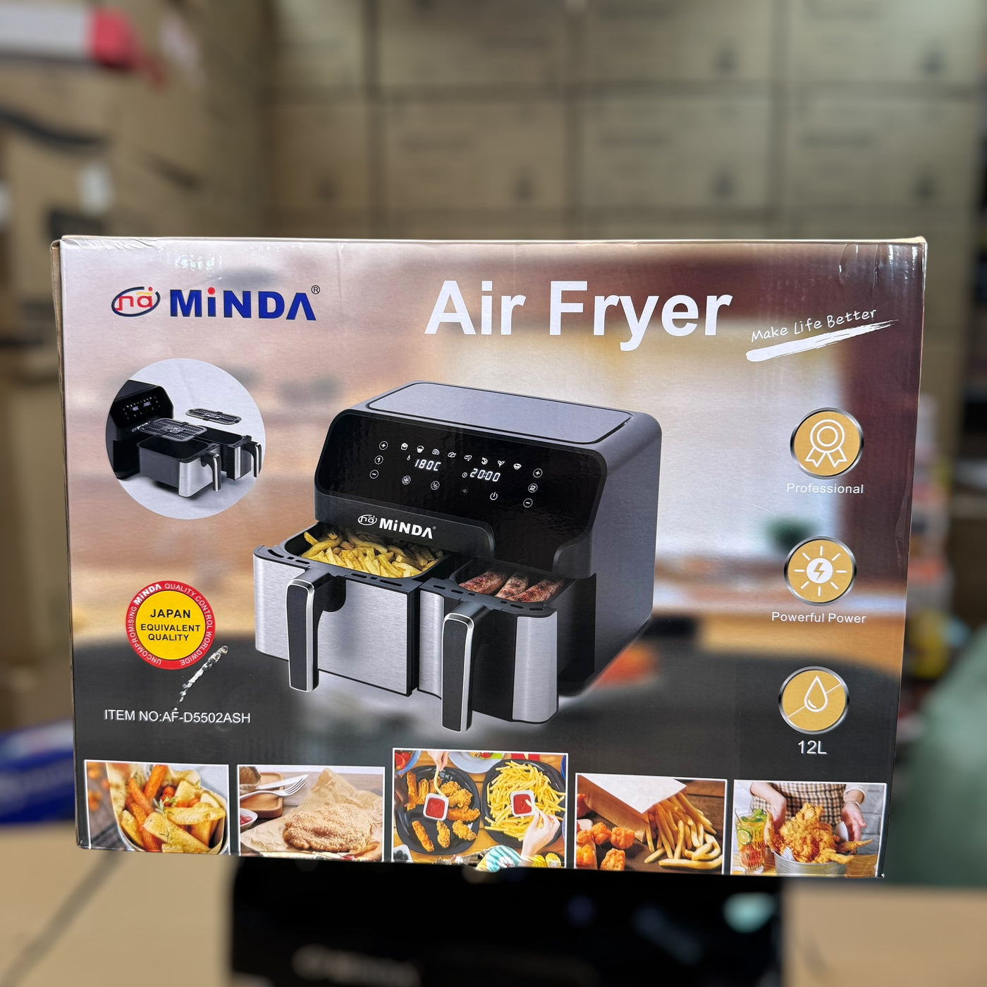 Minda Dual Basket 12L Air Fryer