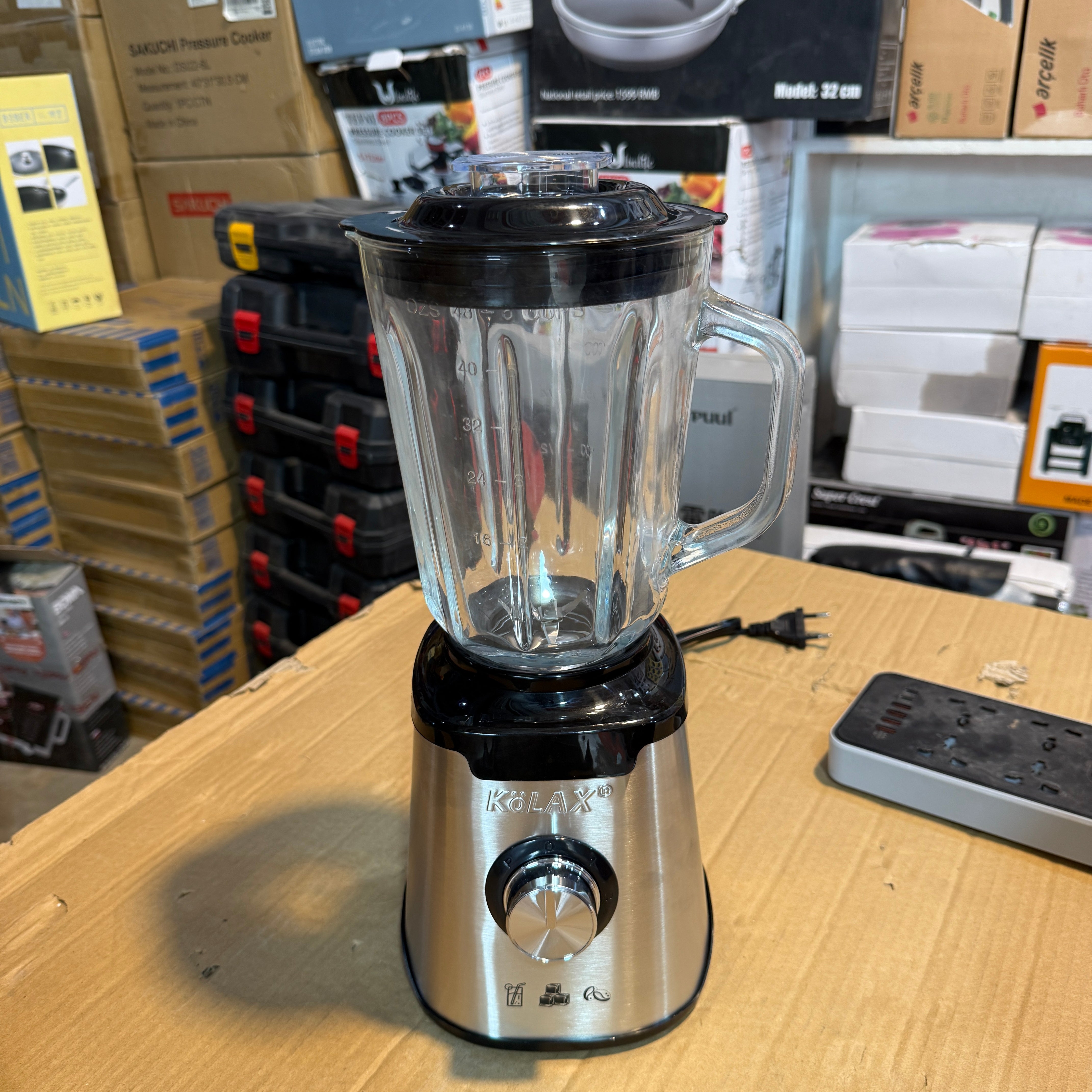 Kolax Glass Jar 2in1 Blender Set
