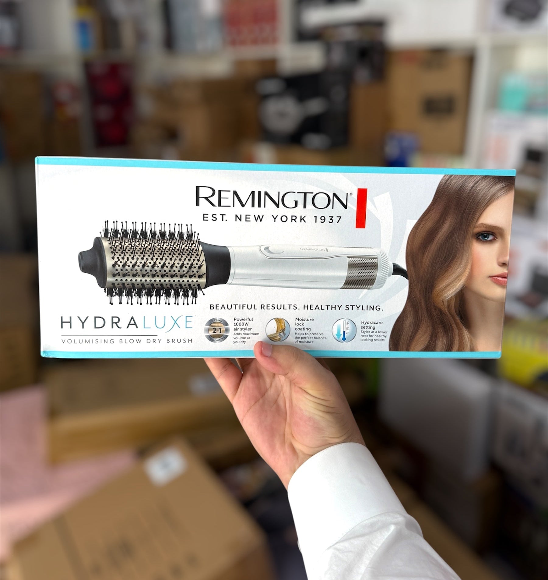 Remington Hydraluxe Hair Dryer Brush