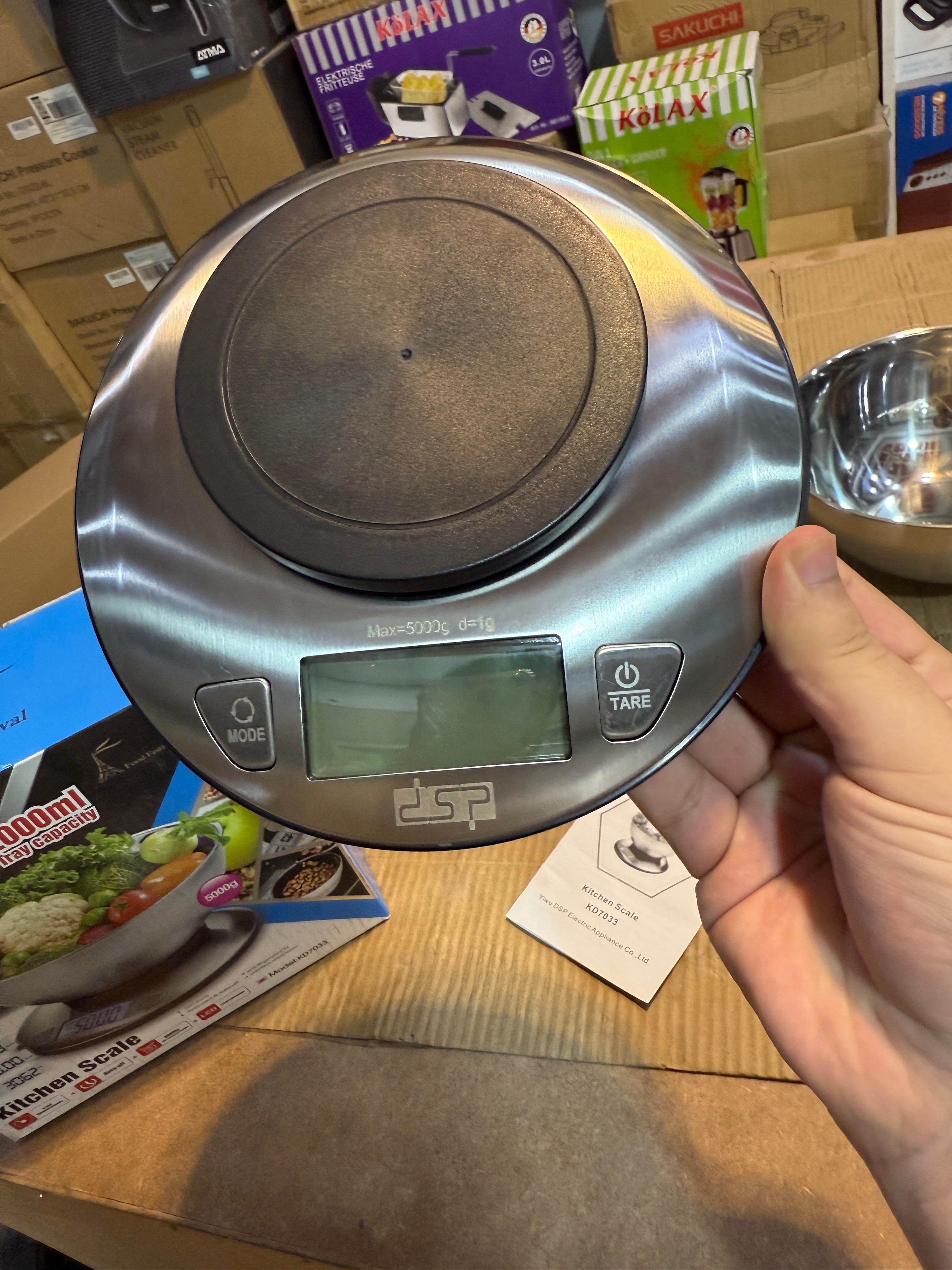 Dsp France Brand 5000g Digital Kitchen Scale
