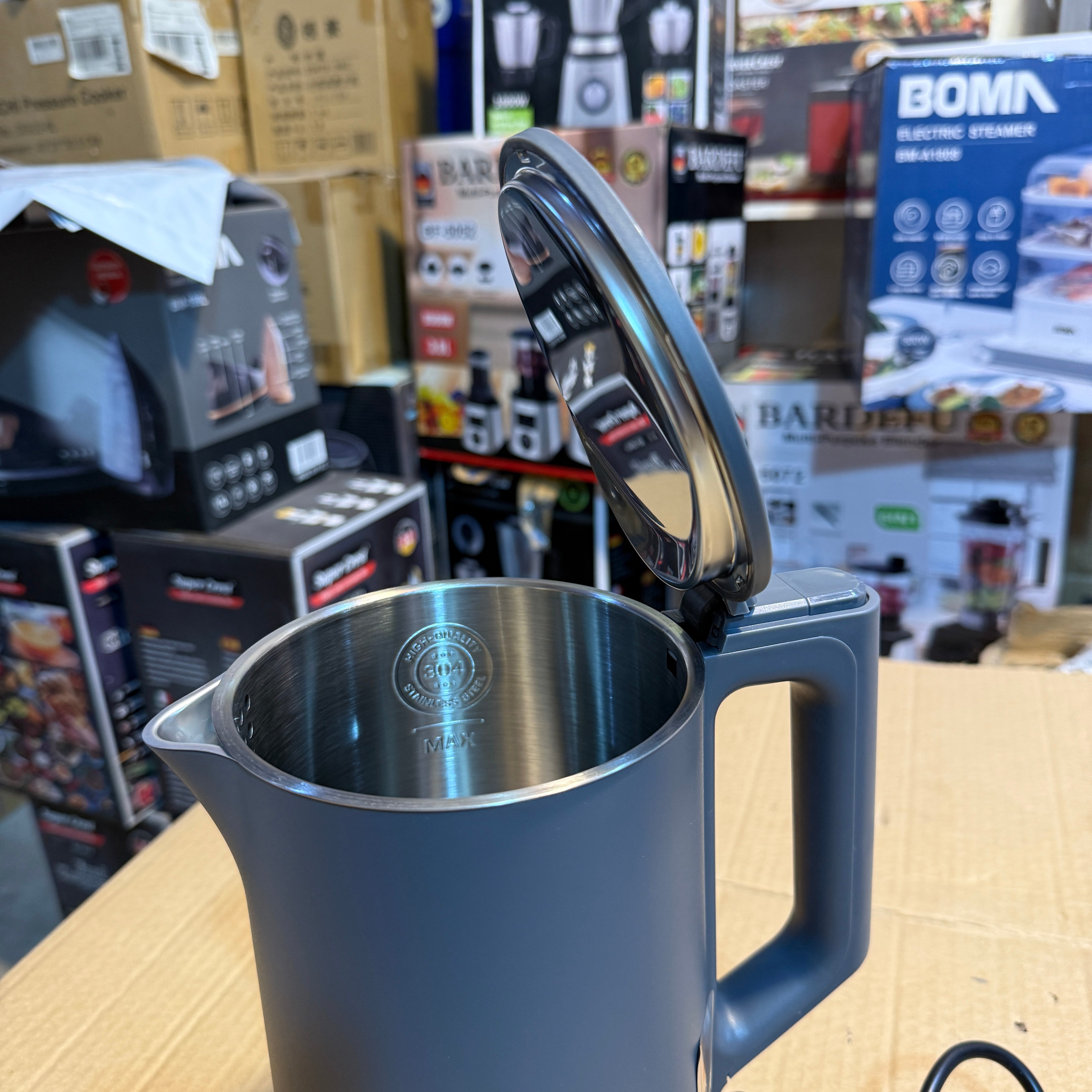 Imported Red Solution Stix Technology Electric Kettle