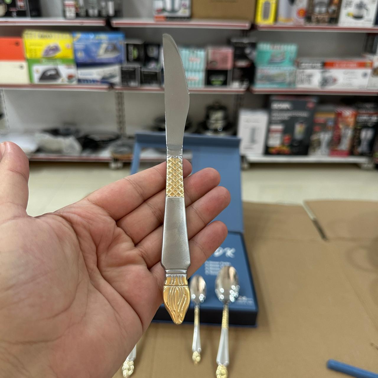 Imported KDK 28pcs Stainless Steel Cutlery Set
