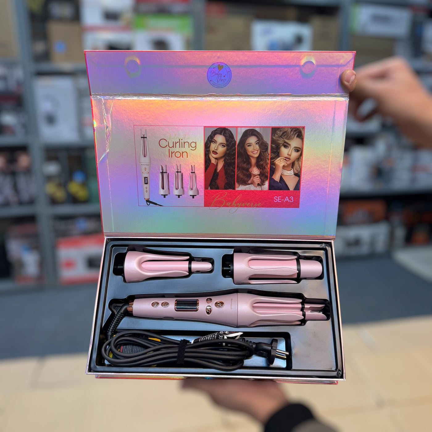 Lott Imported Babyverse 3-in-1 Curling Iron