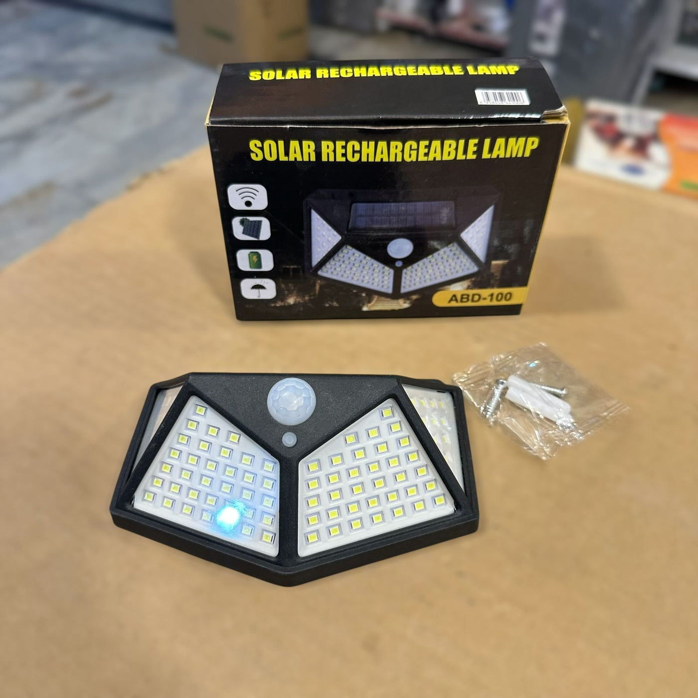 Imported Solar Rechargeable Lamp