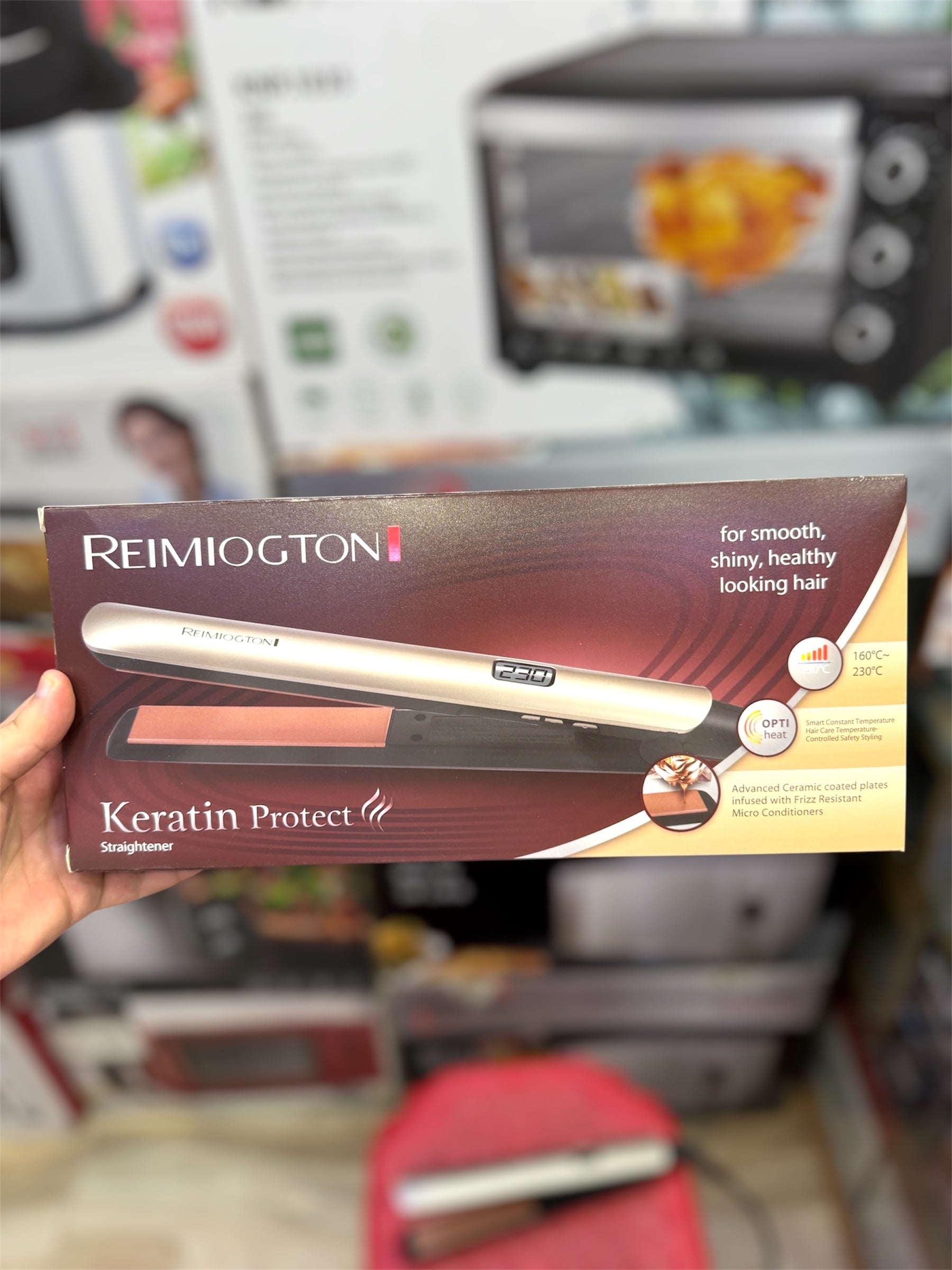 REIMIOGTON Keratin Protect Hair Straightener