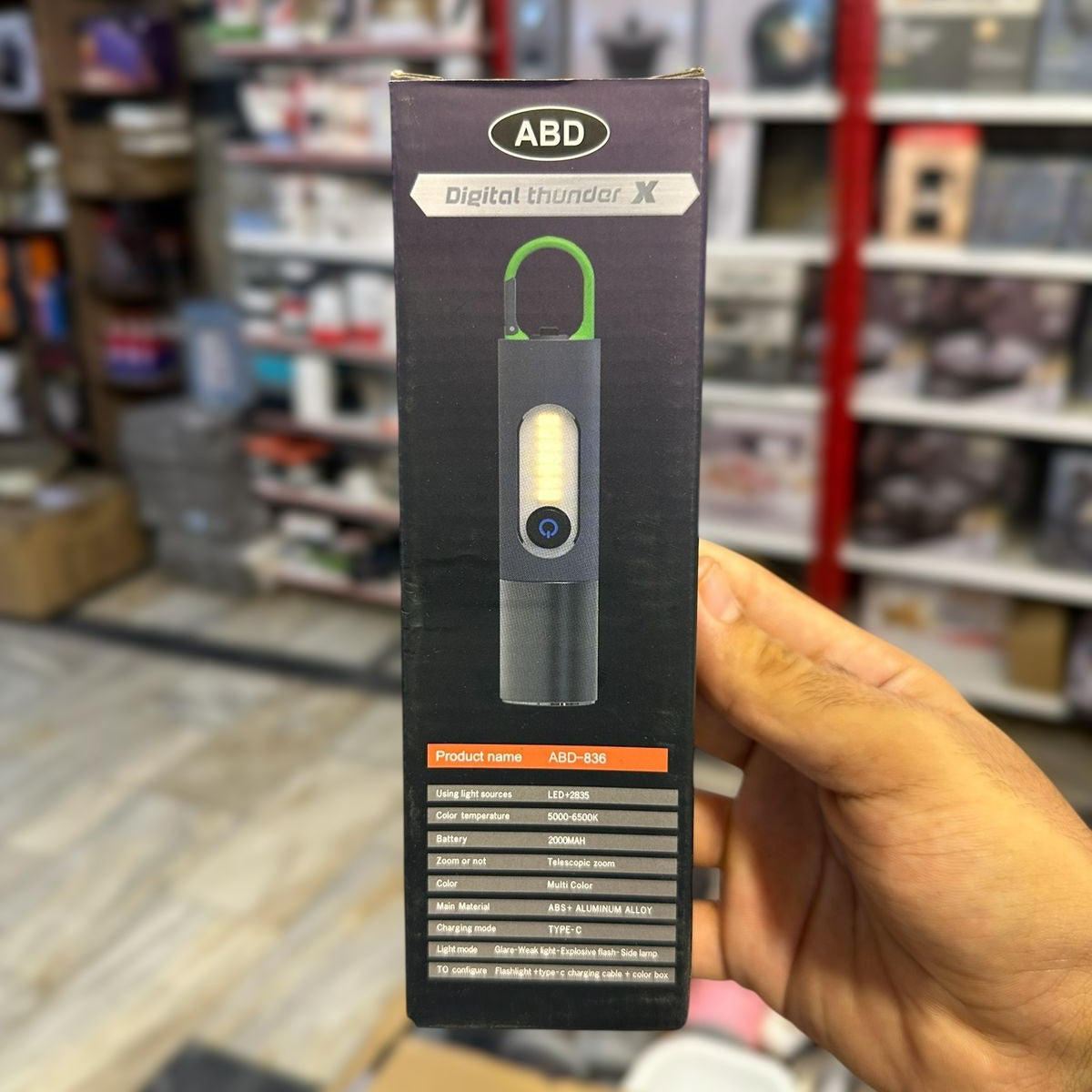 Imported Digital Thunder Torch
