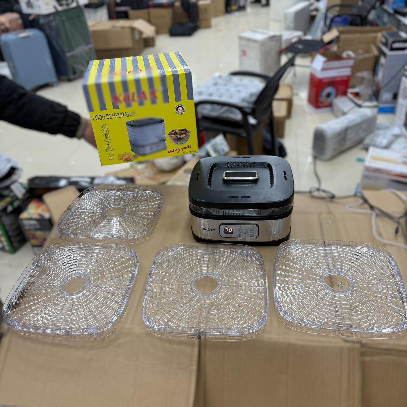 Kolax 5 Tray Fruit Dehydrator 901640