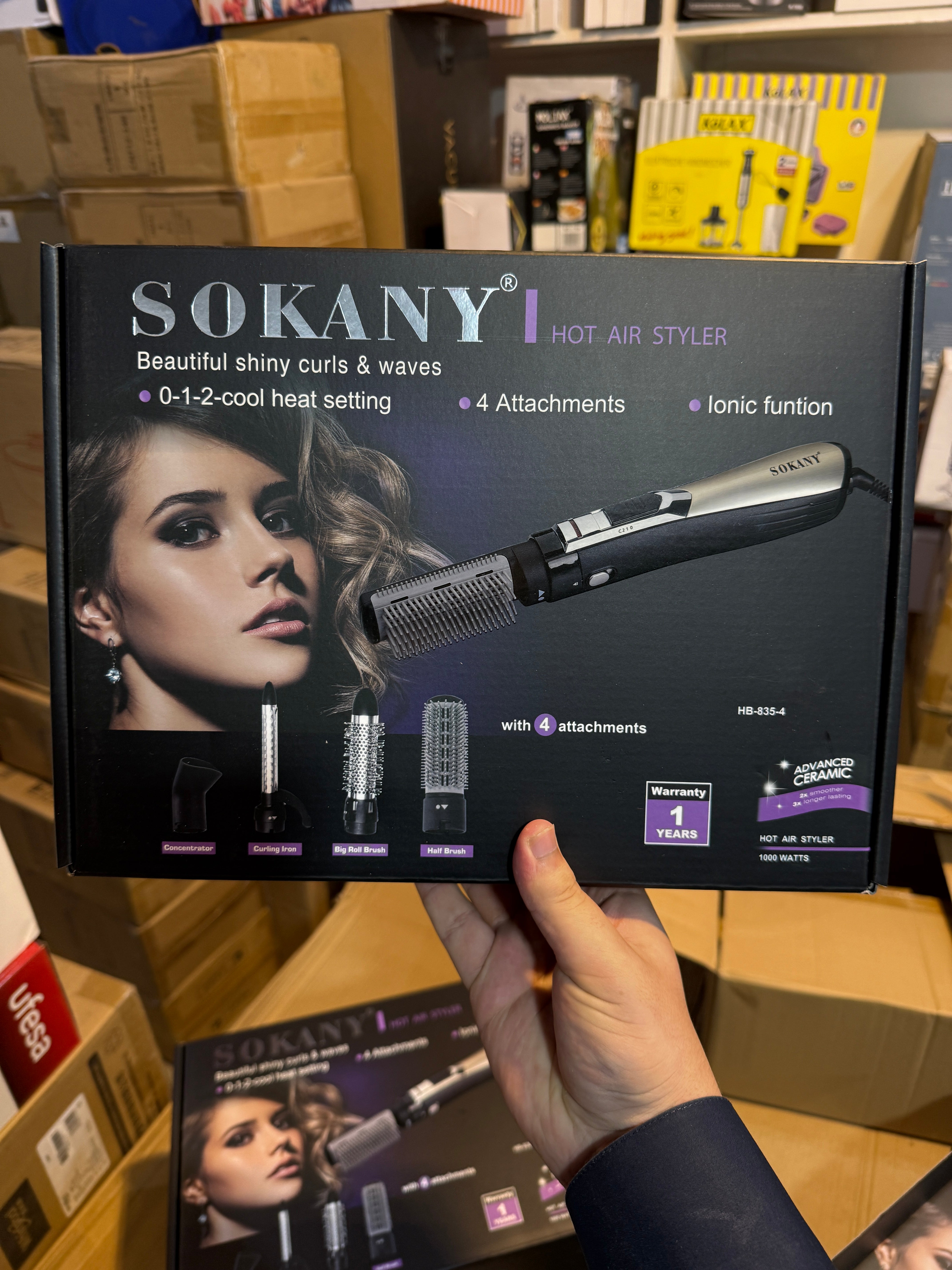 Sokany 5in1 Hair Styler