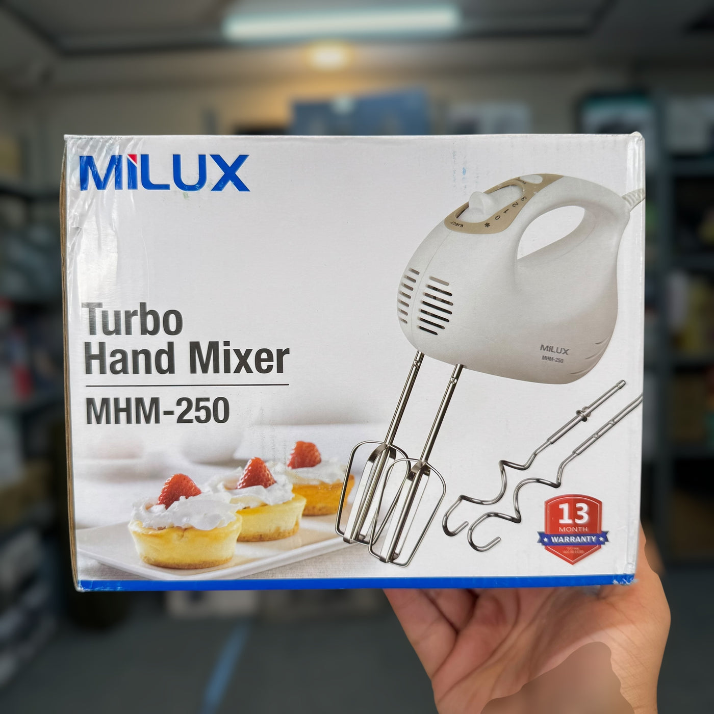 Imported Milux Turbo Hand Mixer