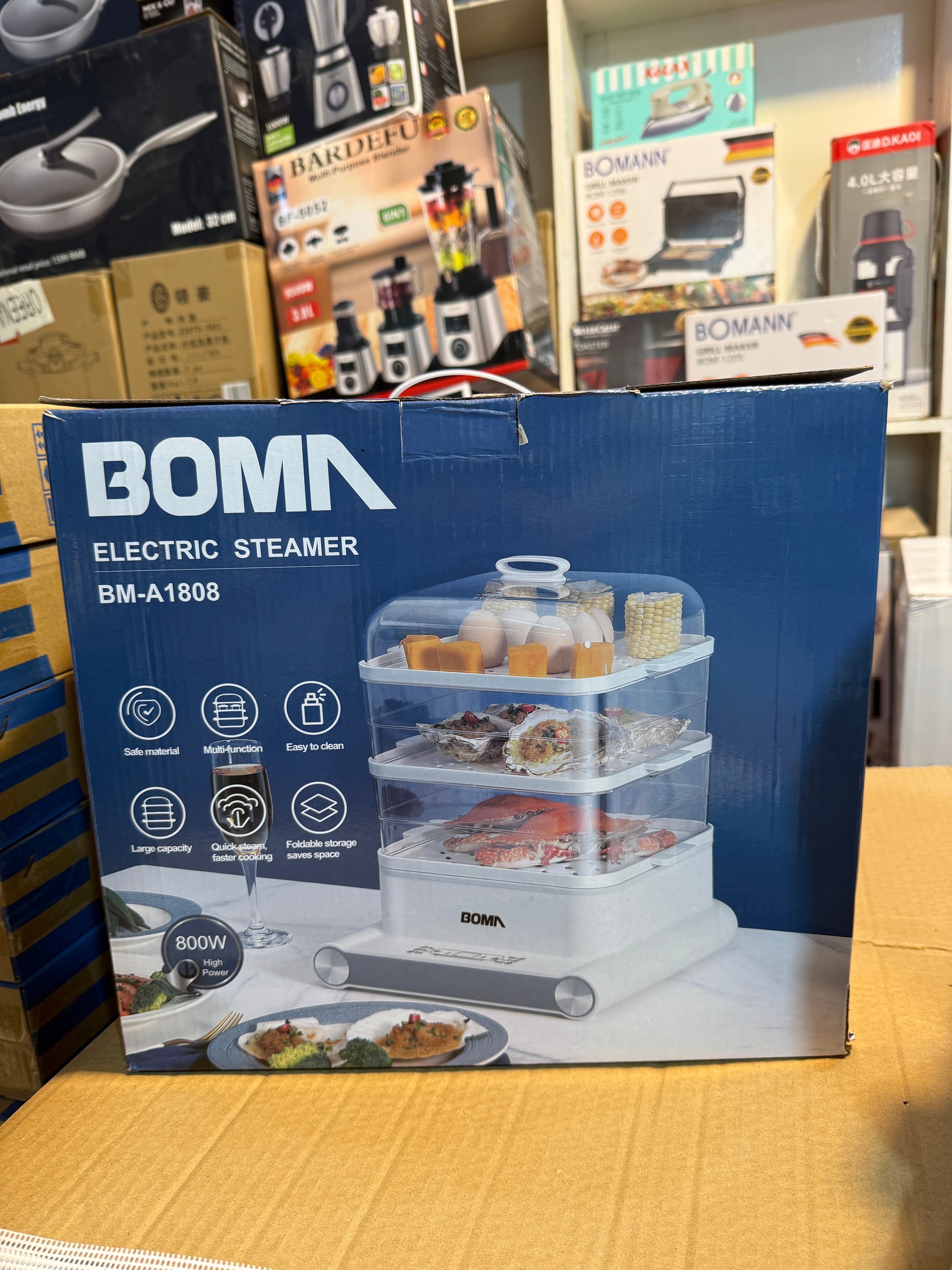 Boma Electric Food Steamer 18L Capacity