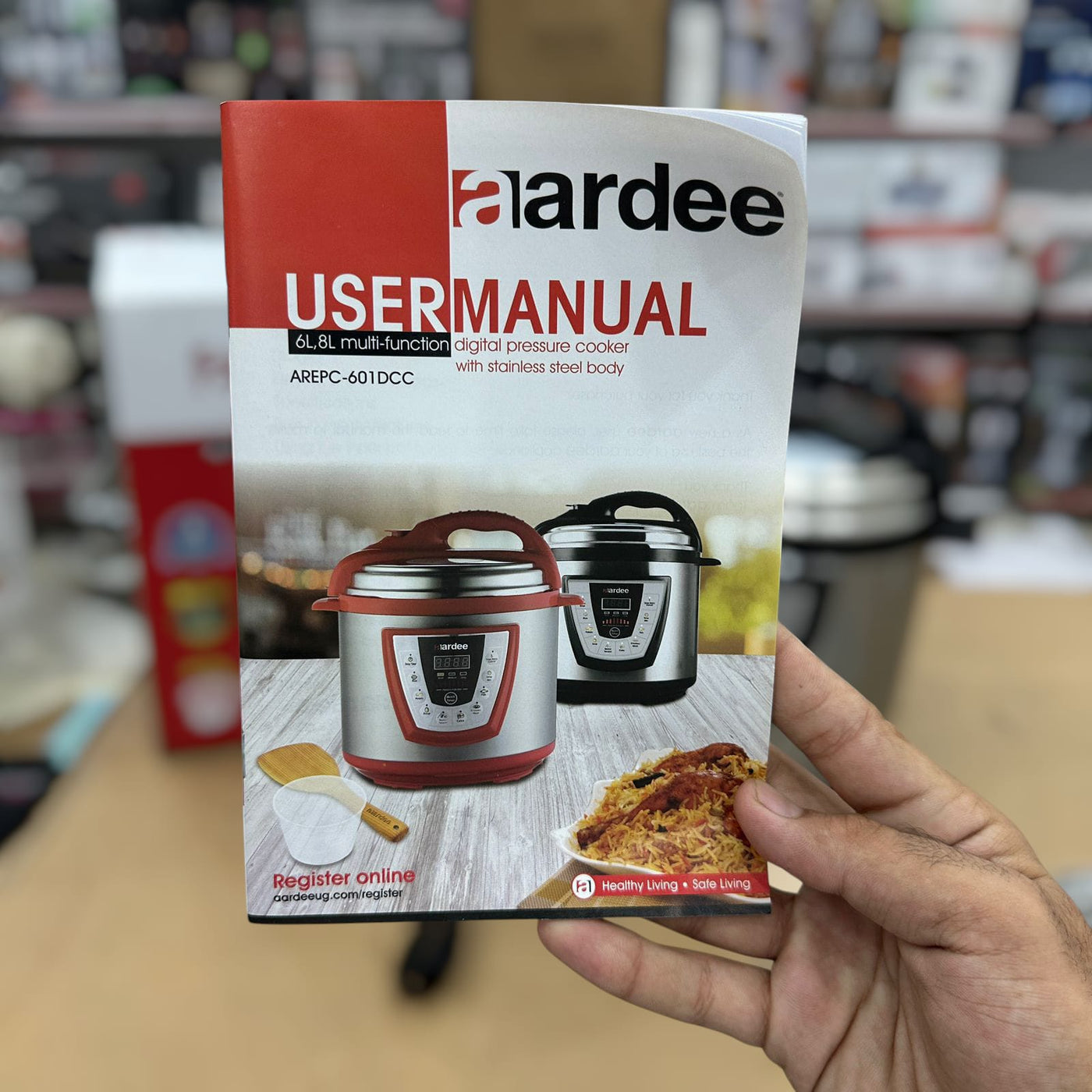 Ardee Multifunction Digital Pressure Cooker 6L