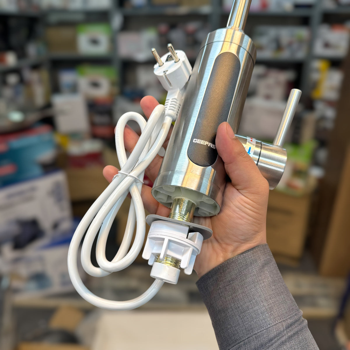 Geepas Electric Water Heating Faucet GWF61224P