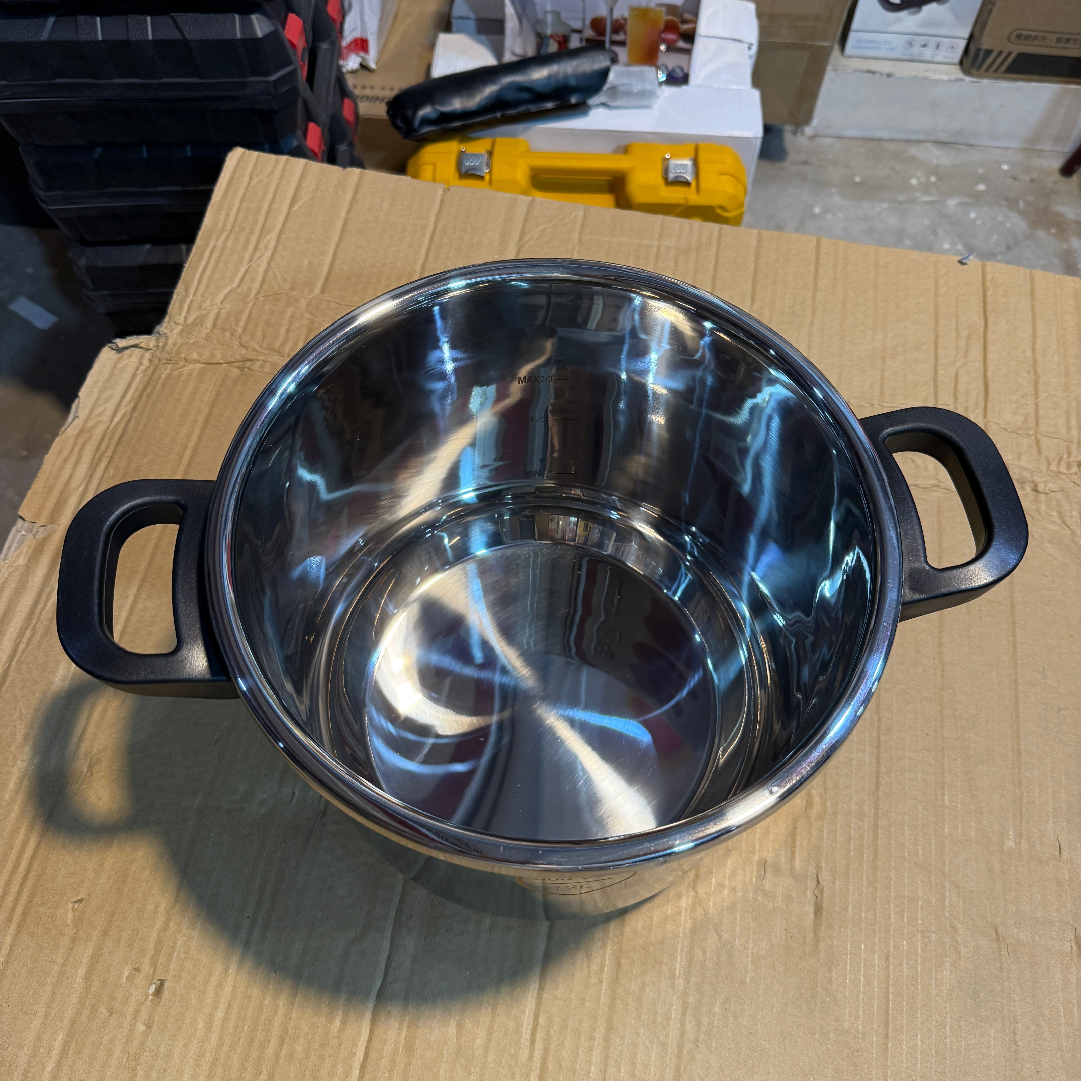 Lott Imported 12Litre Stanless Steel Automatic Pressure Cooker