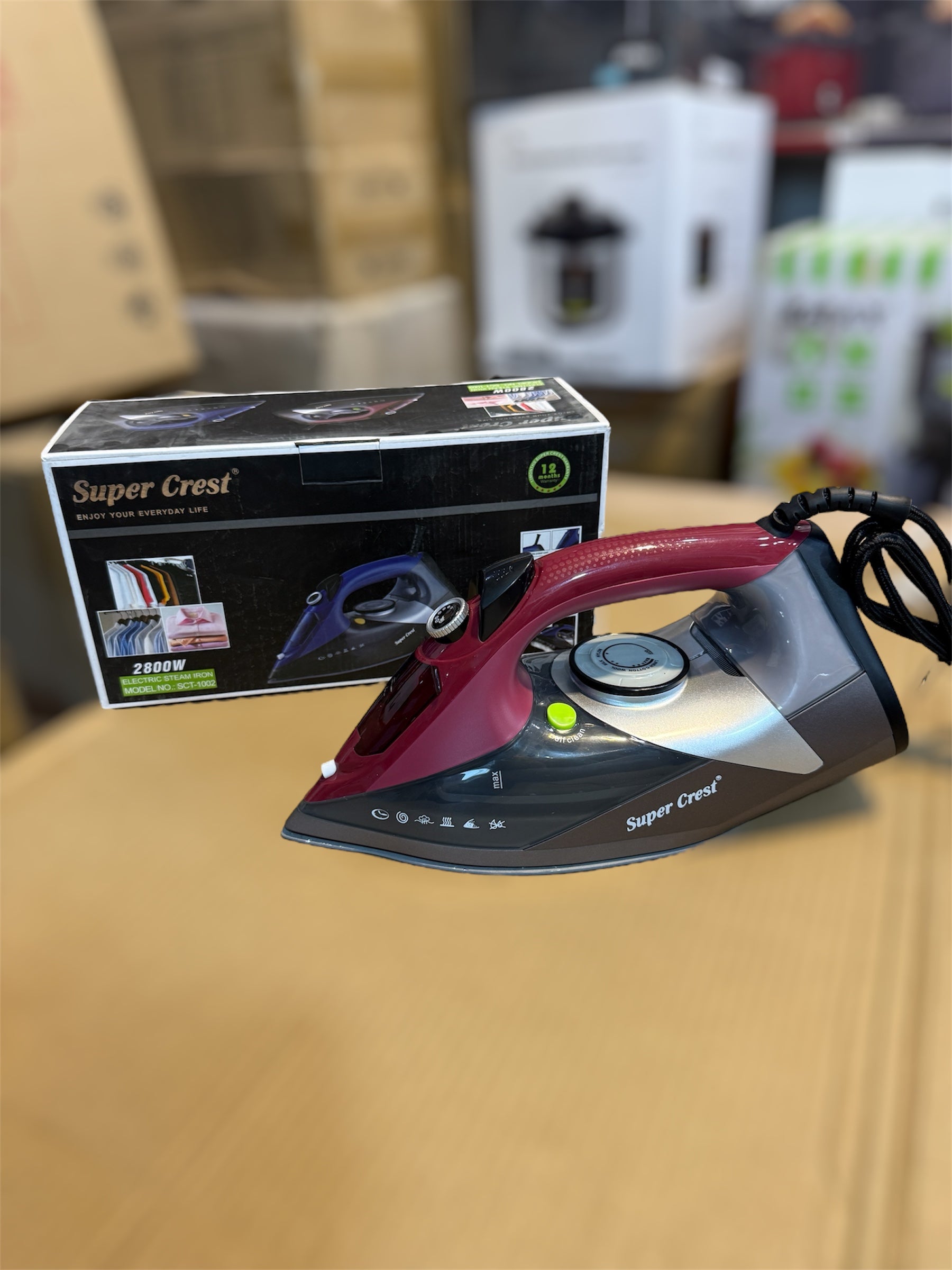 Super Crest Steam Iron