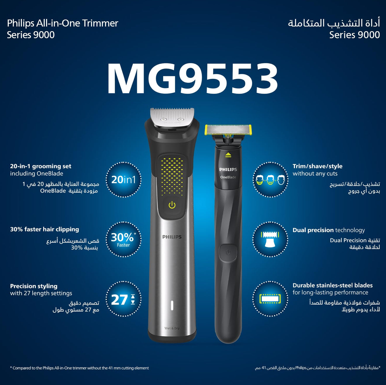 Philips 20in1 Trimmer MG9553/15