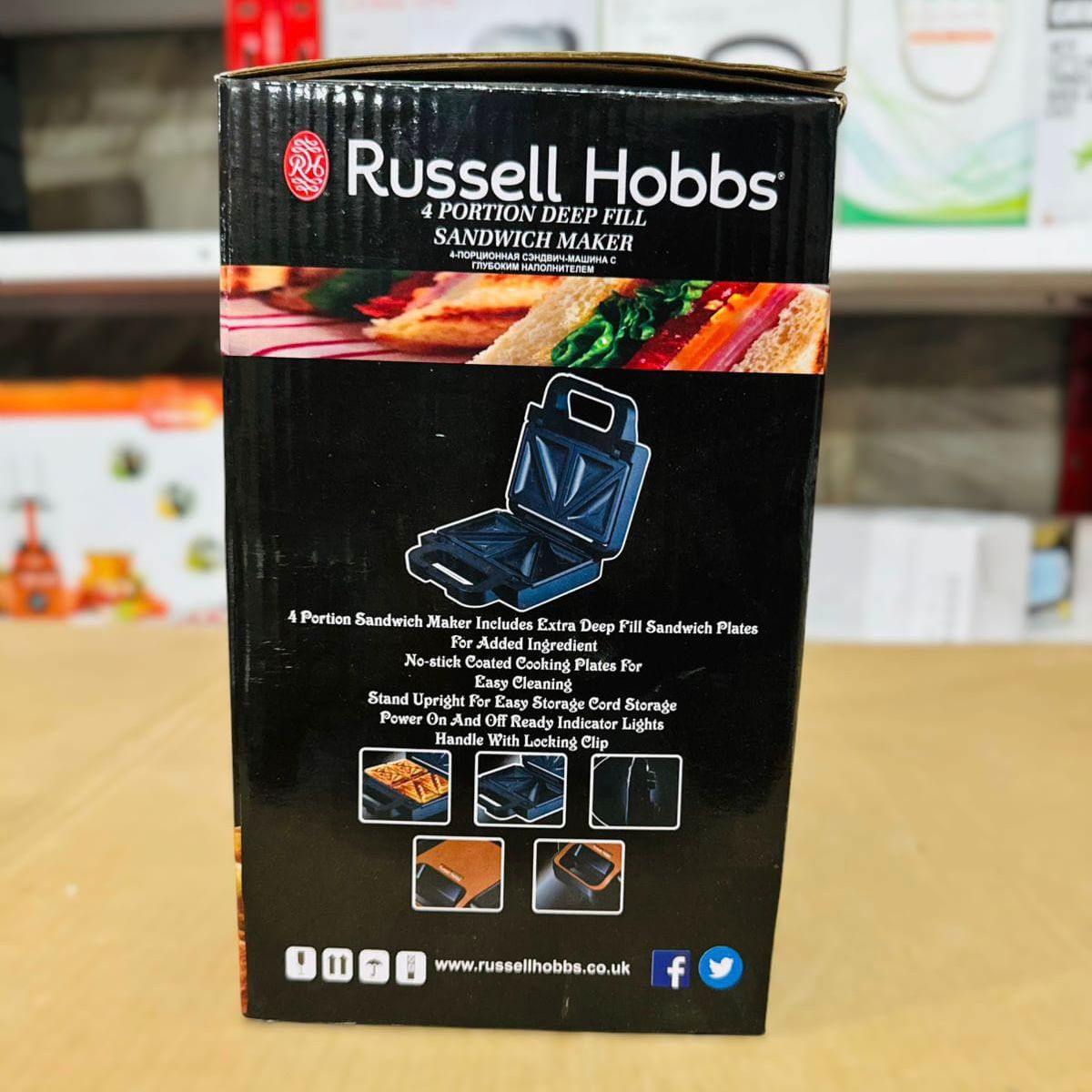 Russell Hobbs 3 in 1 Sandwich Maker AZ-S519