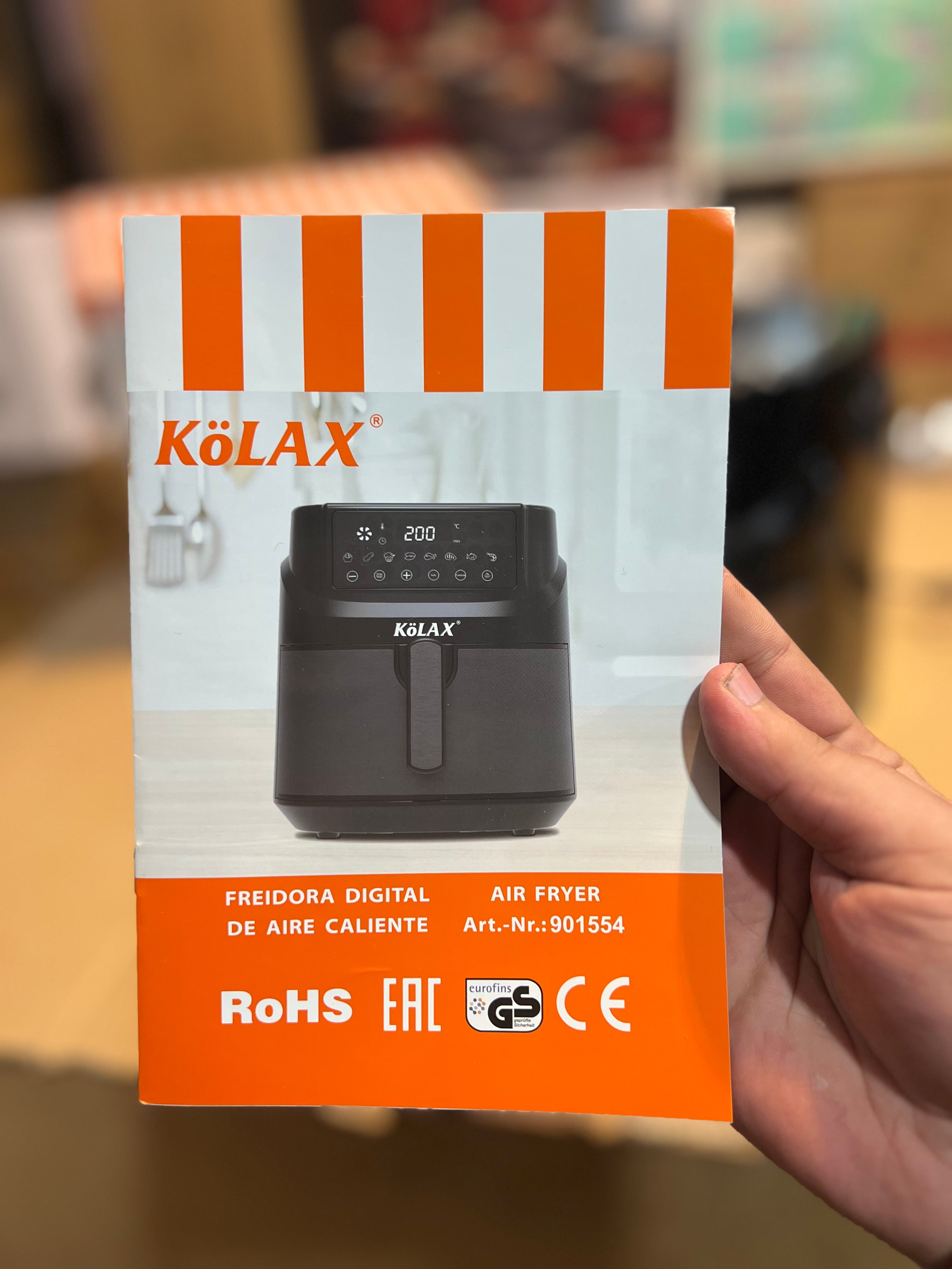 Kolax Germany Branded 8.5Litre Air Fryer