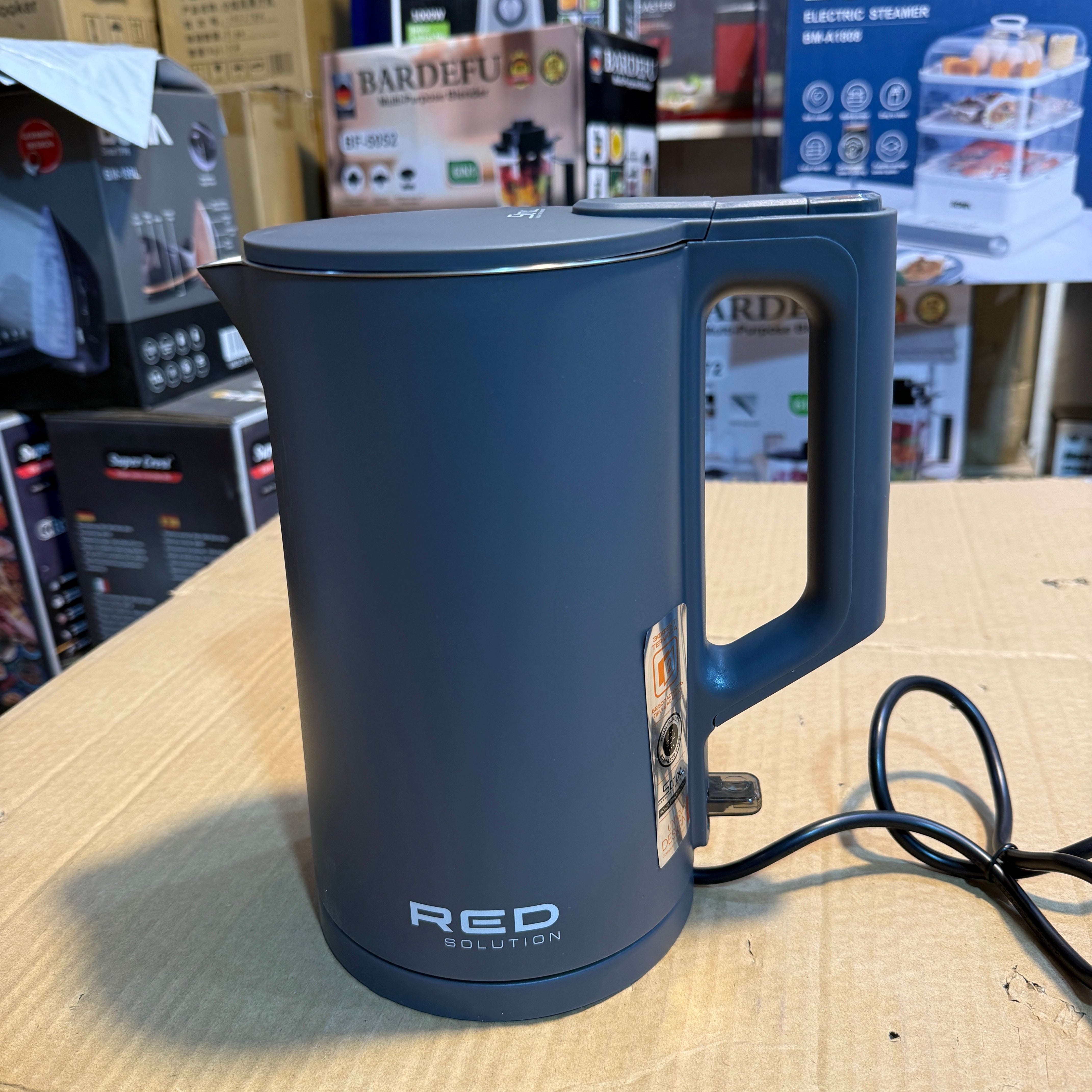 Imported Red Solution Stix Technology Electric Kettle