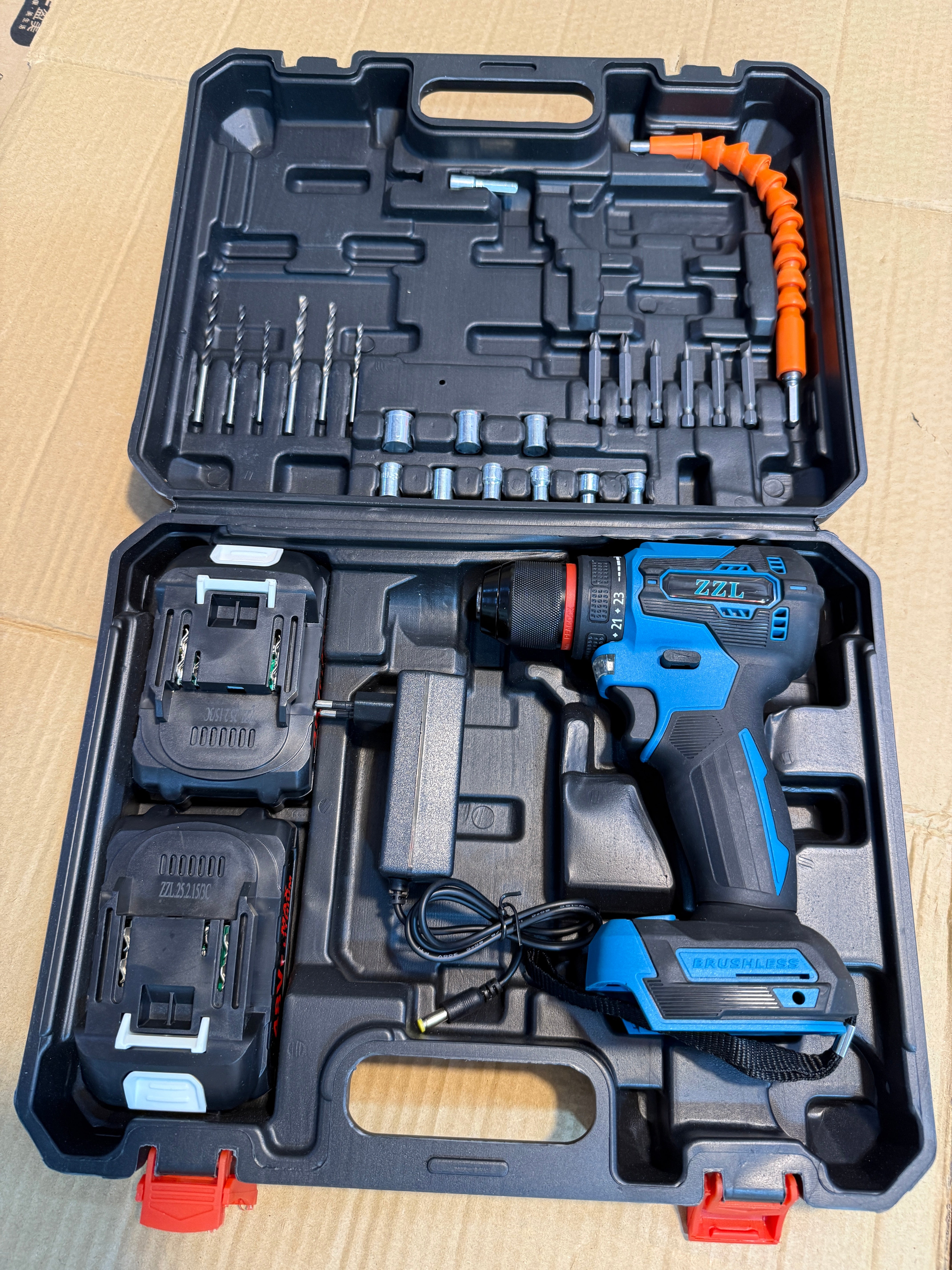 ZZL 48Volt Brushless Drill Set