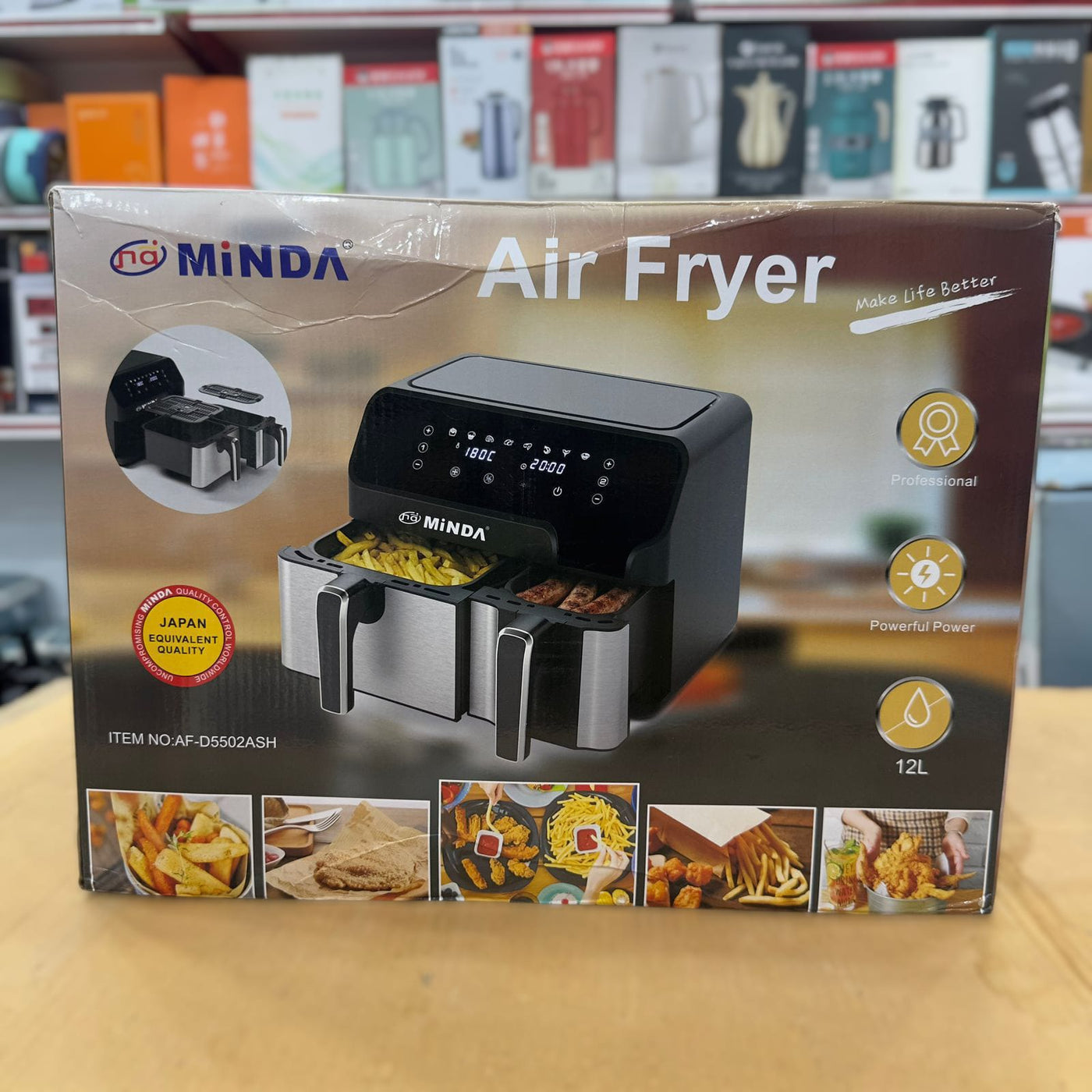 Minda Dual Basket 12L Digital Air Fryer