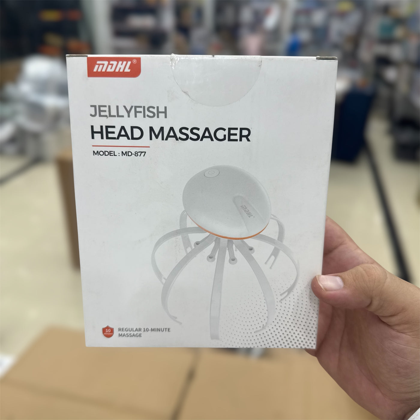MDHL Jellyfish RechargeableHead Massager