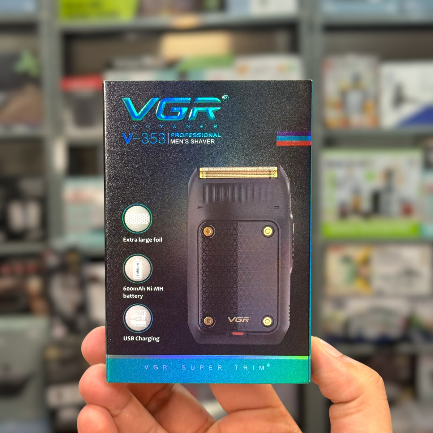 VGR Rechargeable Shaver