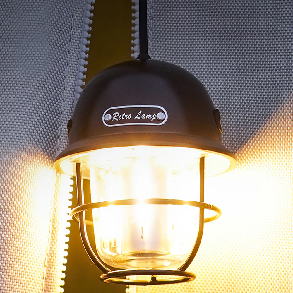 Imported Camping Chargeable Retro Lamp
