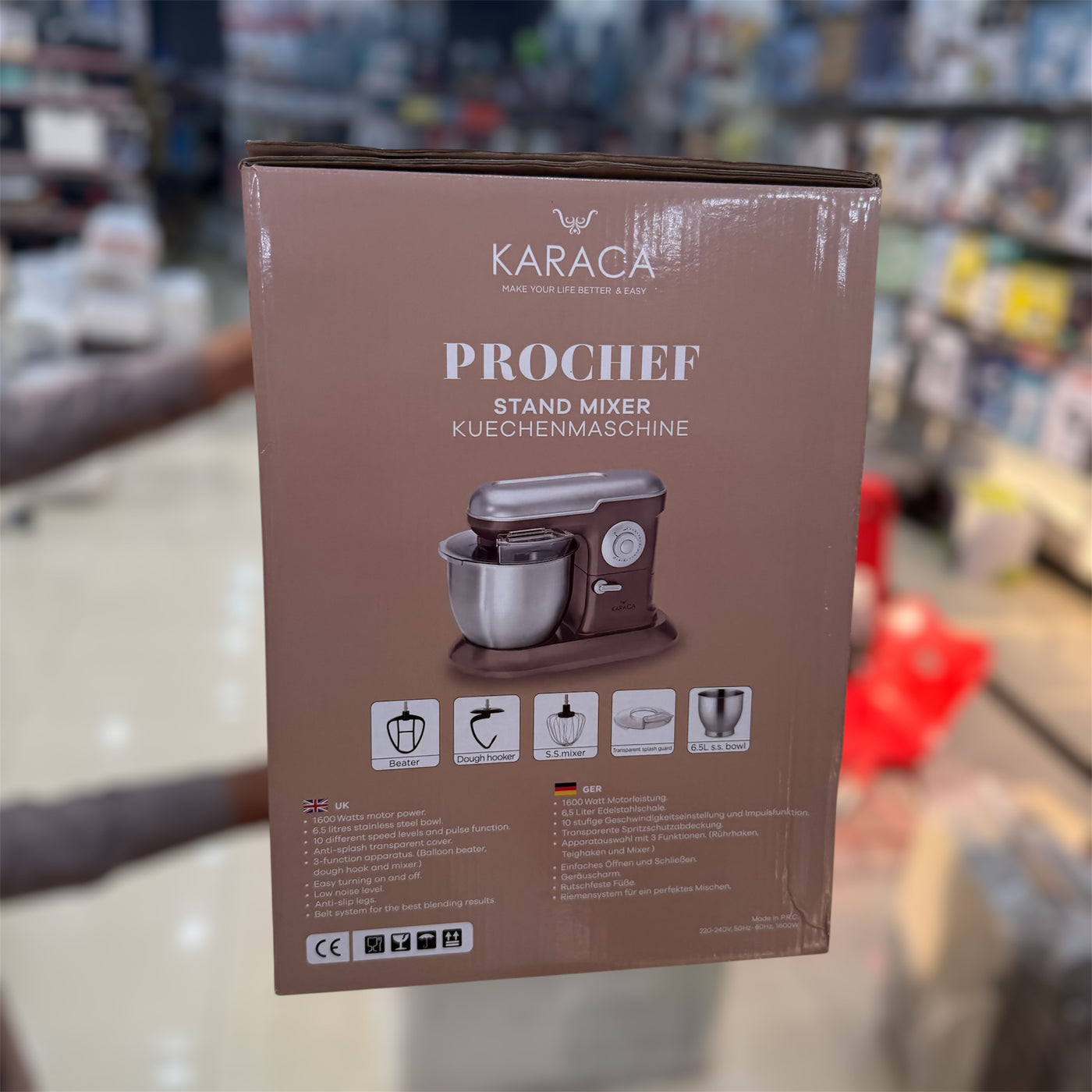 Karaca Pro-Chef Stand Mixer