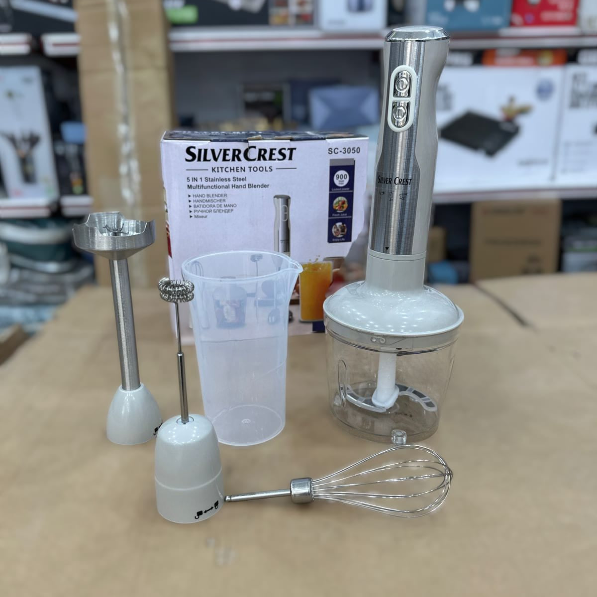 Silver Crest 5 in 1 Hand Blender Set