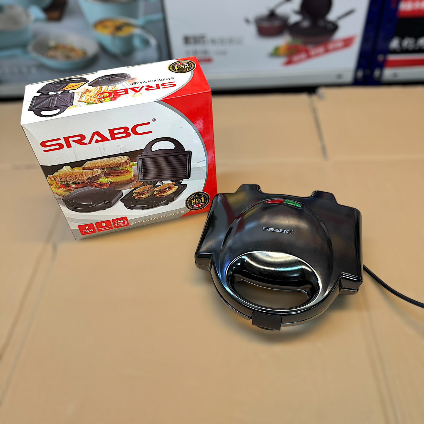 Lot Imported SRABC Electric Sandwich Grill