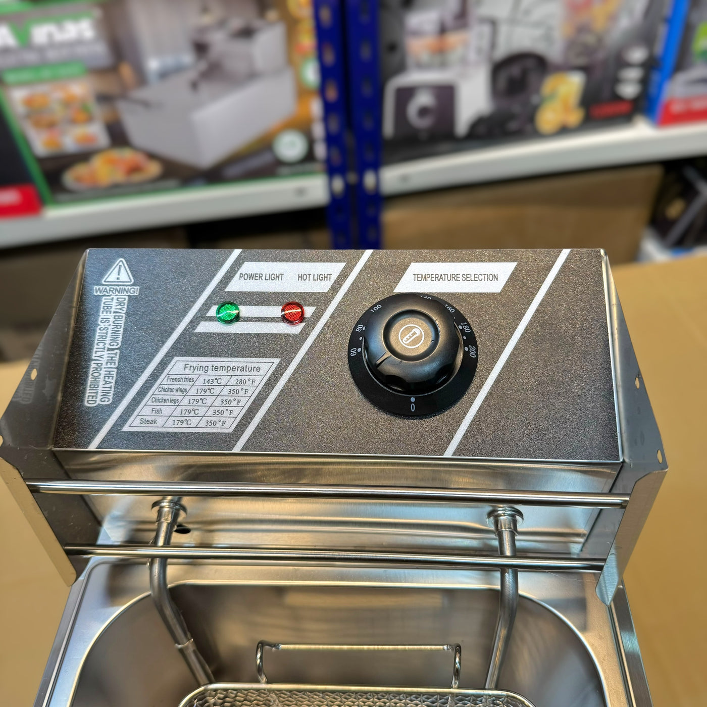 Imported Avinas 6.8L Electric Deep Fryer