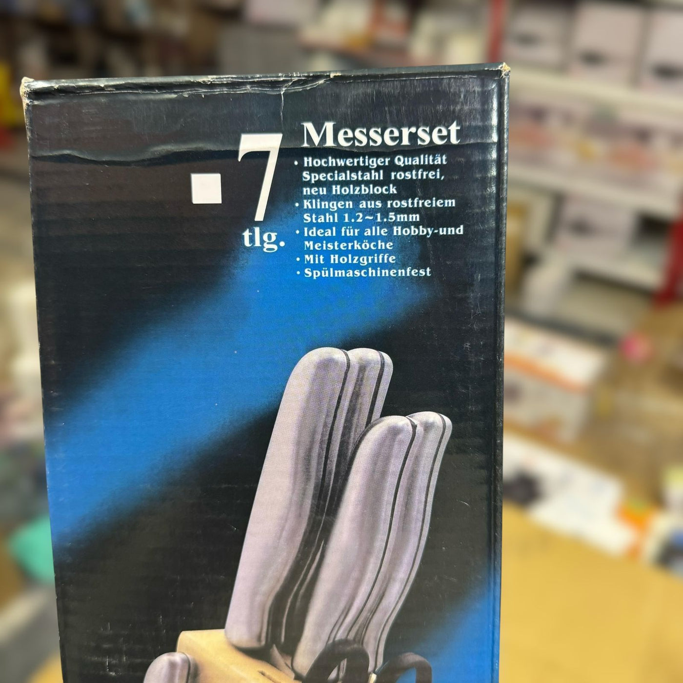 Imported 8pcs Knife Set With Wooden Base