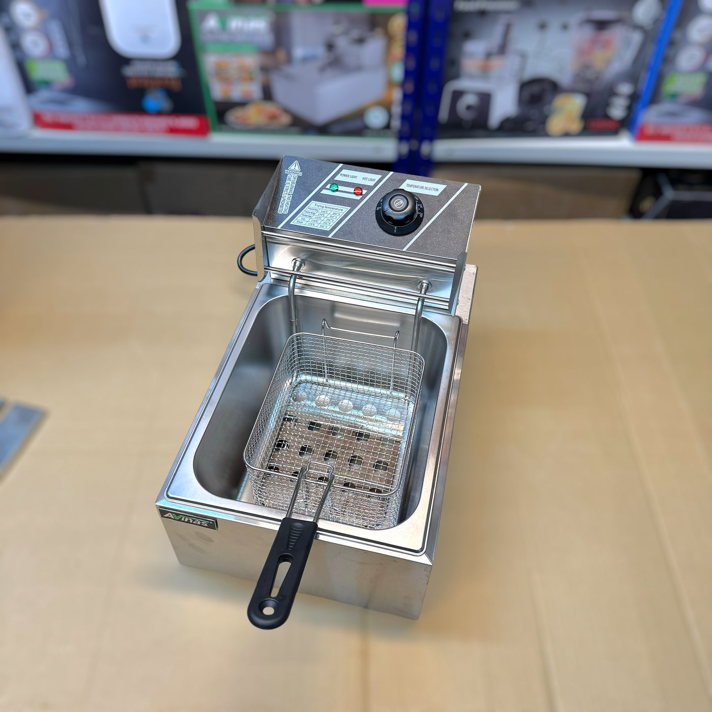 Imported Avinas 6.8L Electric Deep Fryer