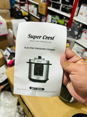 Super Crest Electric Digital Pressure Cooker