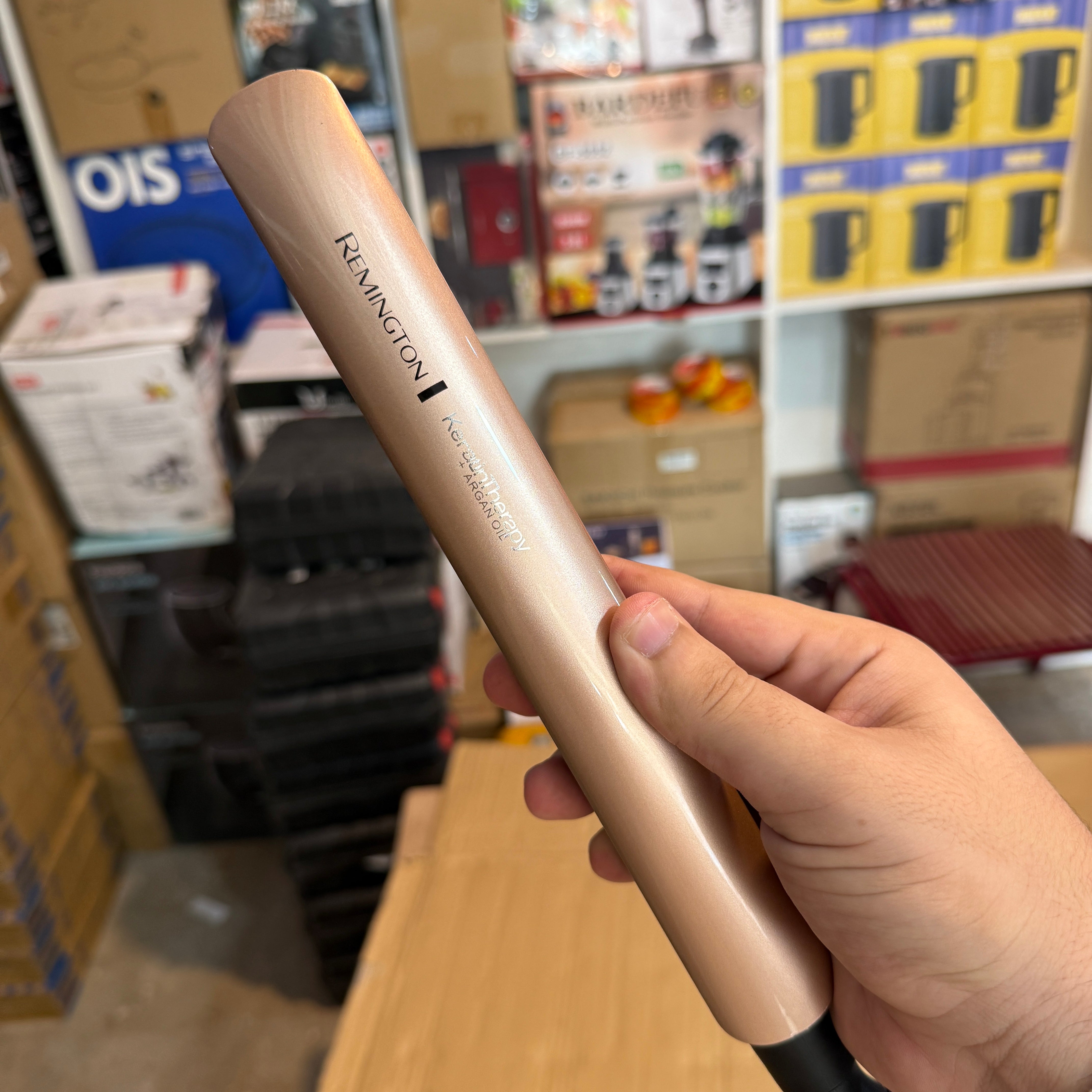 Remington Keratin Therapy + Argan Oil Straightener