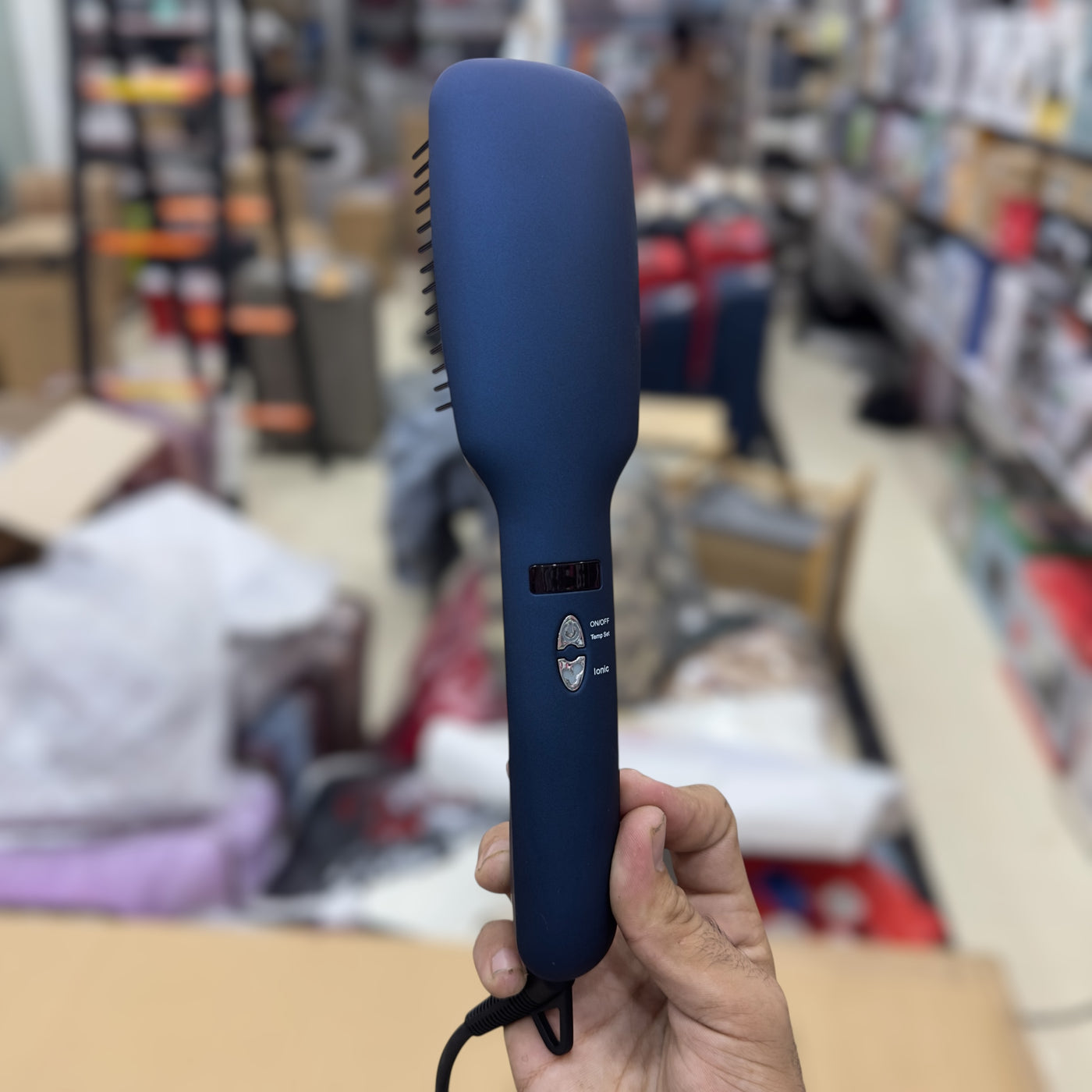 2 in 1 MCH Heating Ionic Straightener Brush