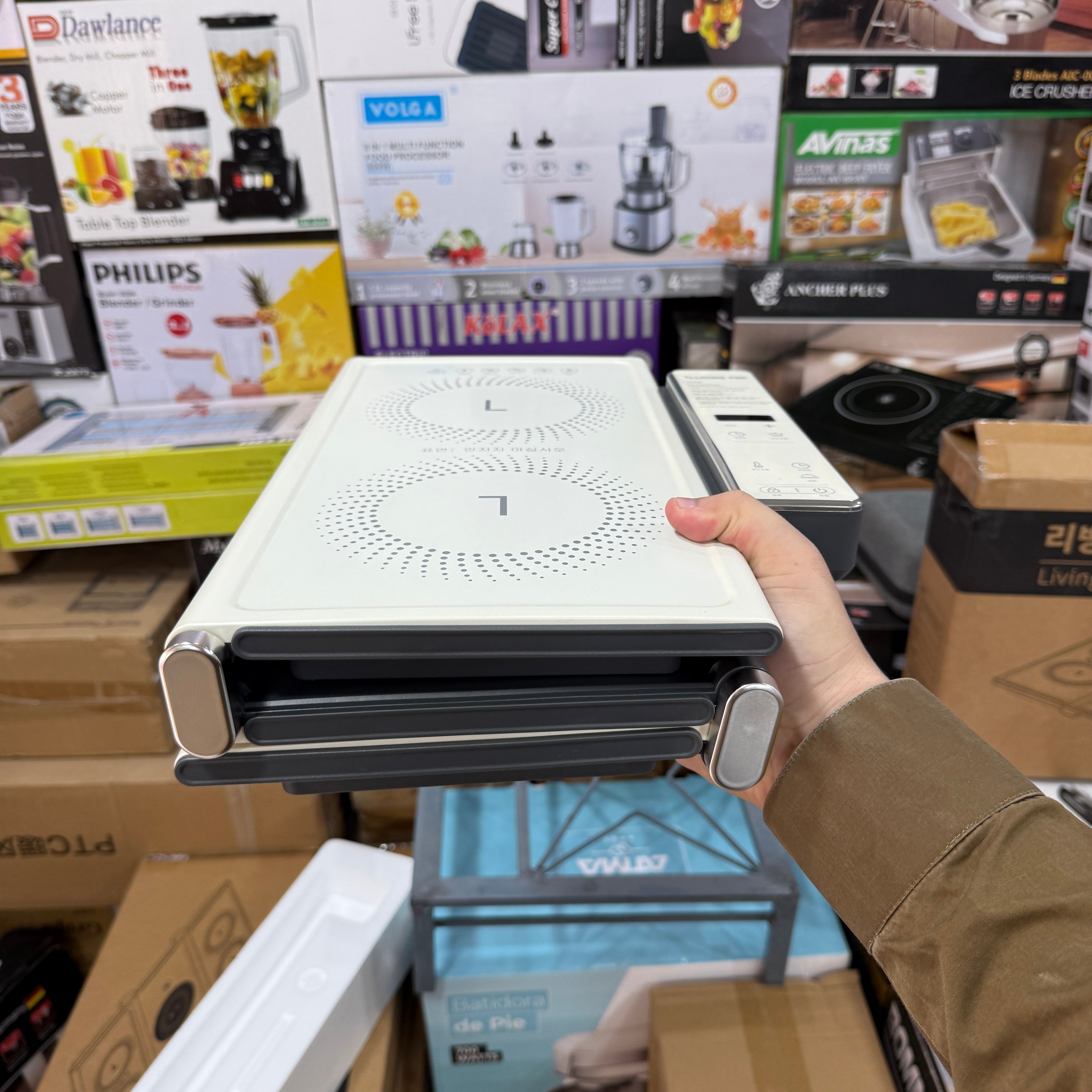 Korean Cooking Hotplate & Warmer 1400W